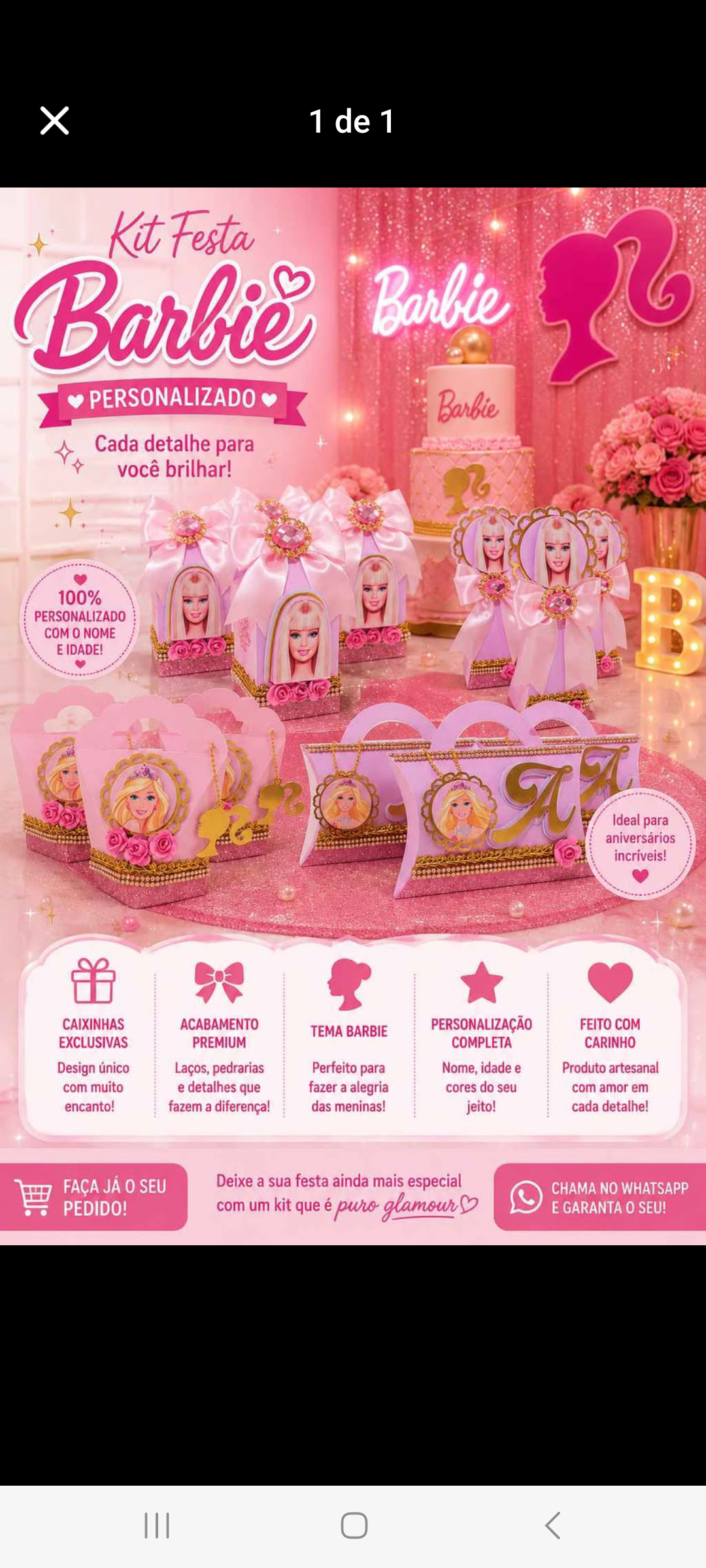 🎉 Kit Festa Personalizado – Qualquer Tema | Alta Qualidade