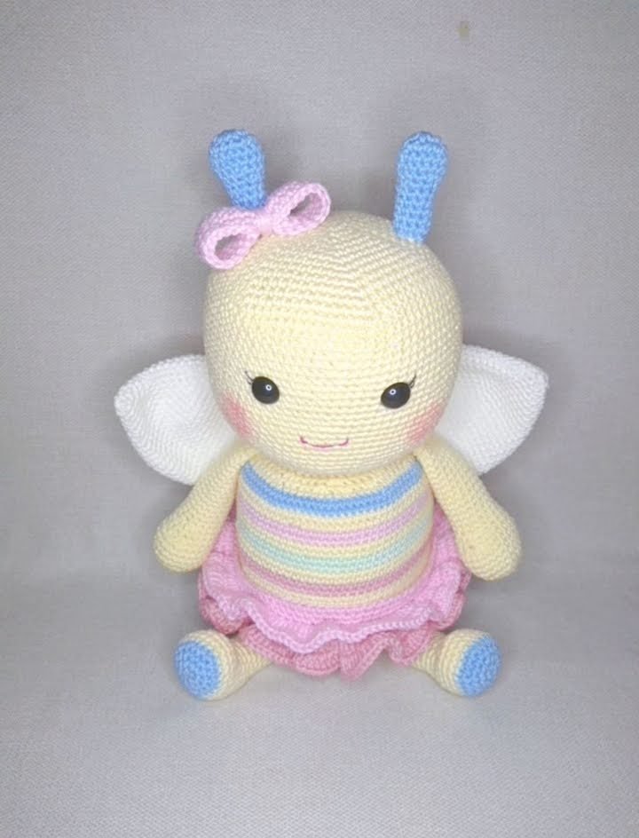 Abelha amigurumi