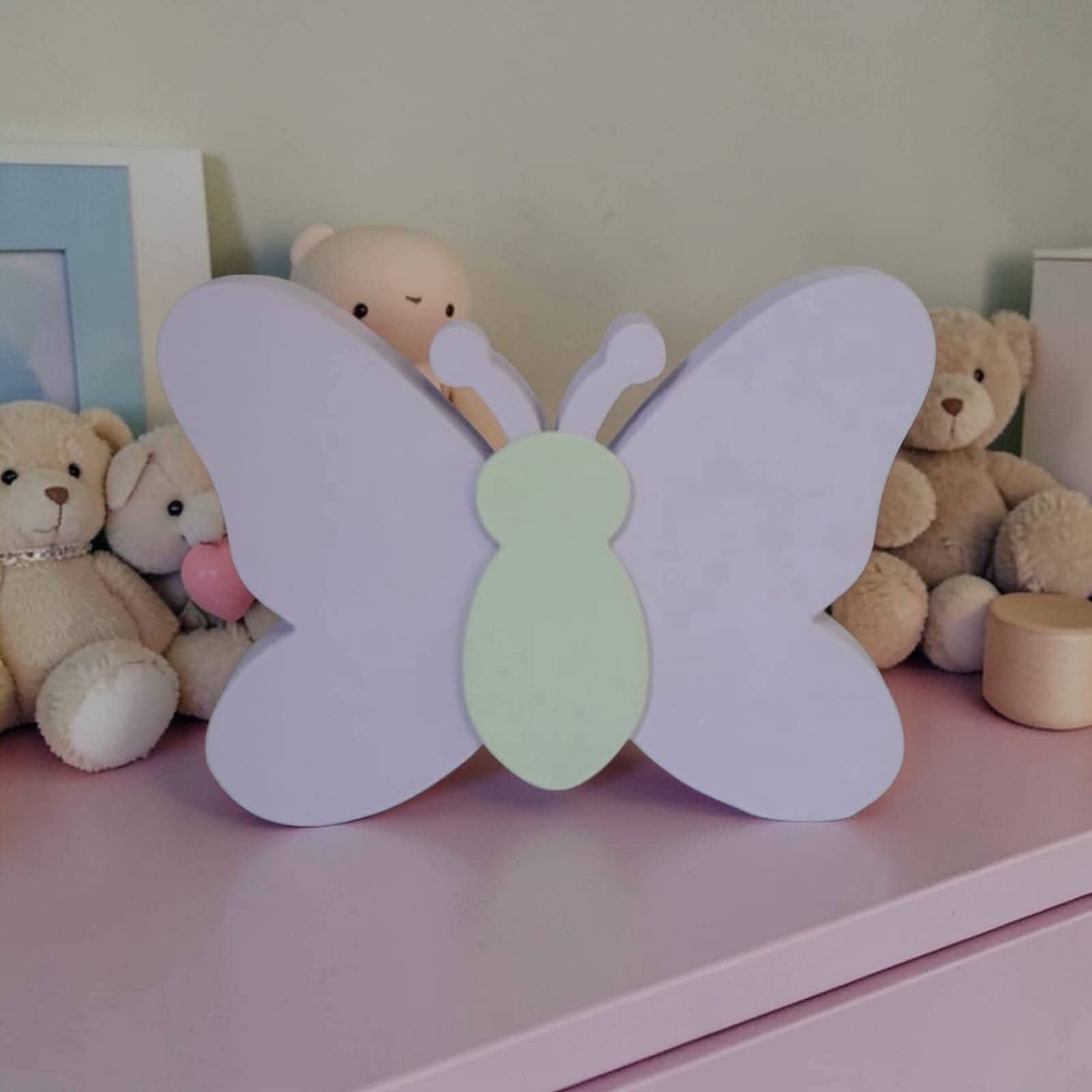 Borboleta de mdf decorativa / decoração de quarto e festa infanti