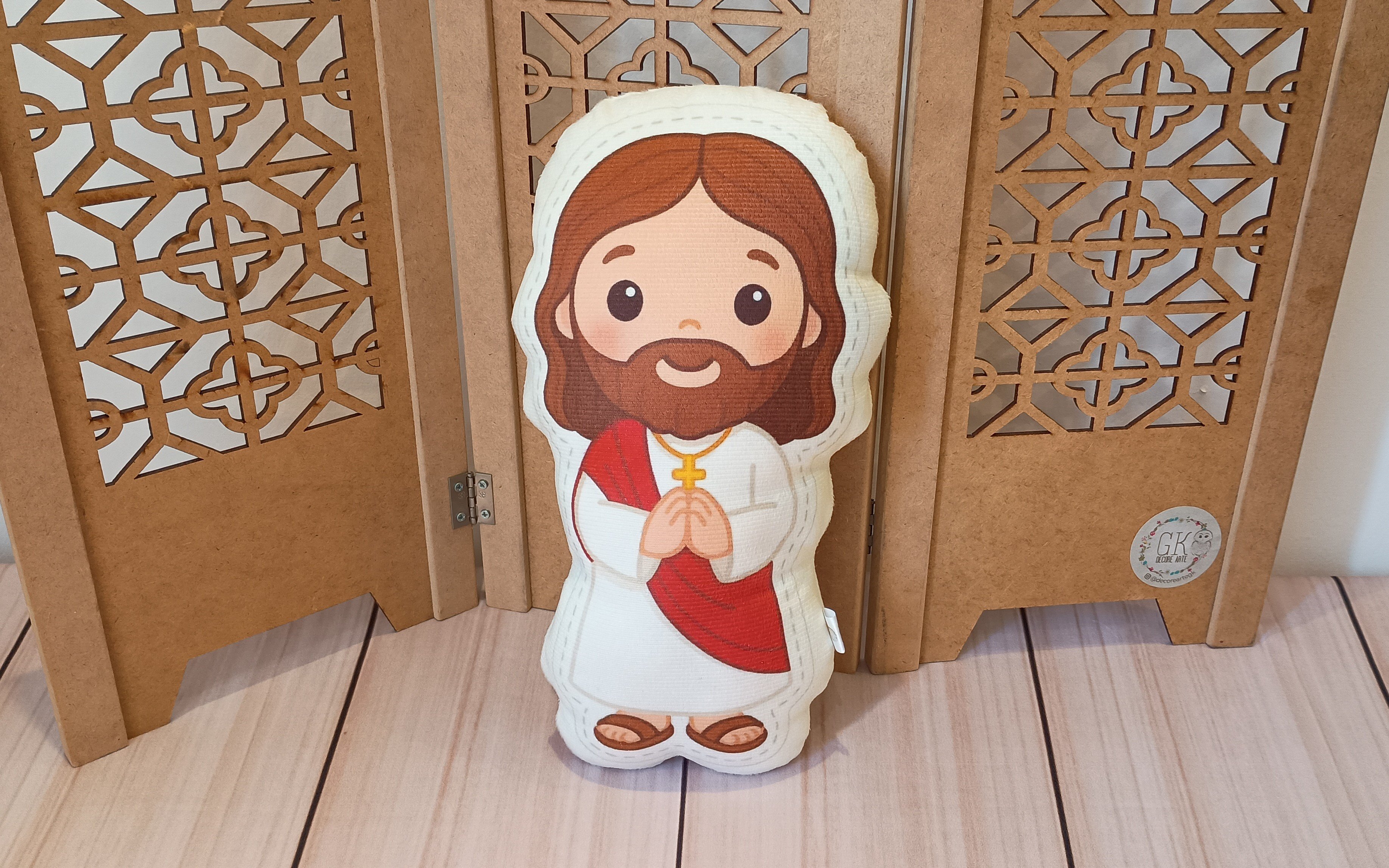 Kit de Lembrancinhas - Almofada de Jesus - 10 Unidades