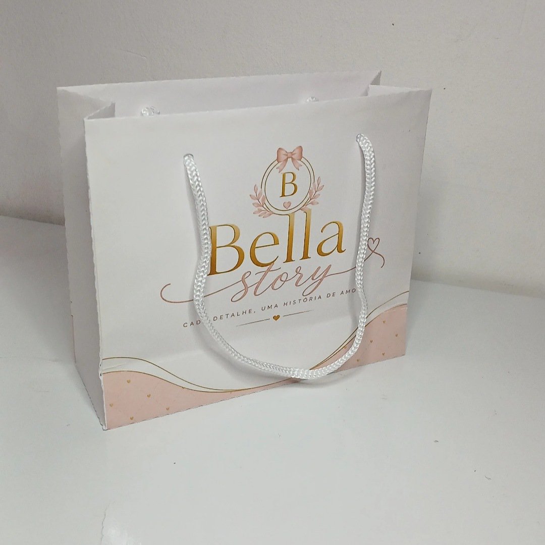 Sacolinha Personalizada com sua logotipo