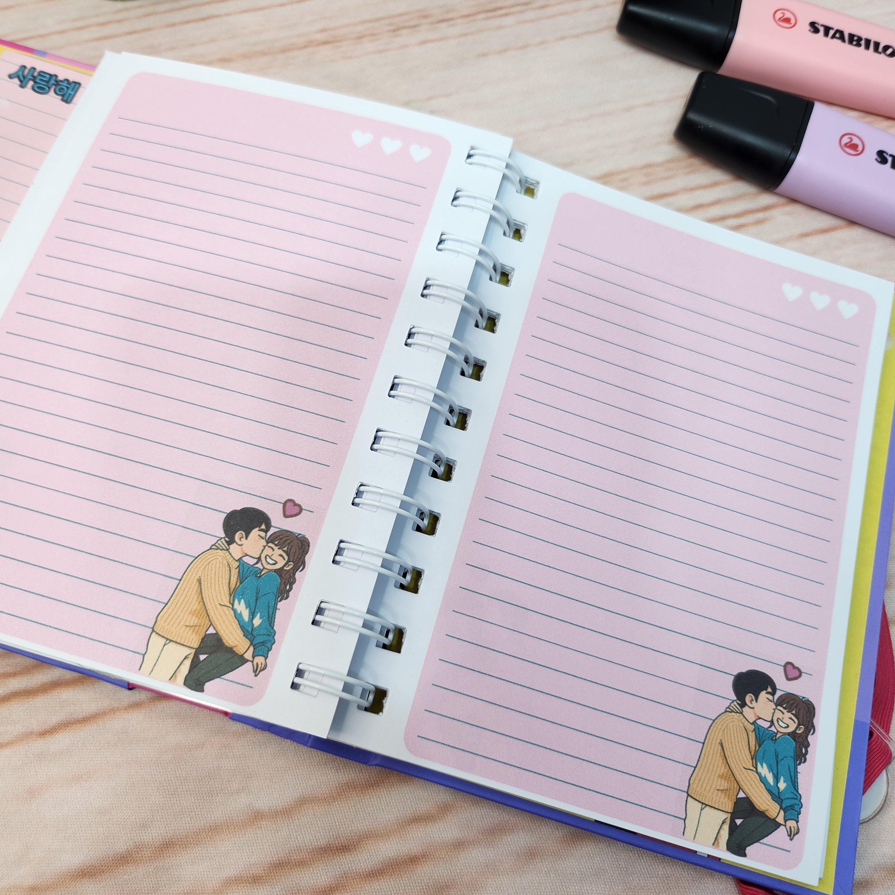 Caderno A6 Meu Dorama Personalizado