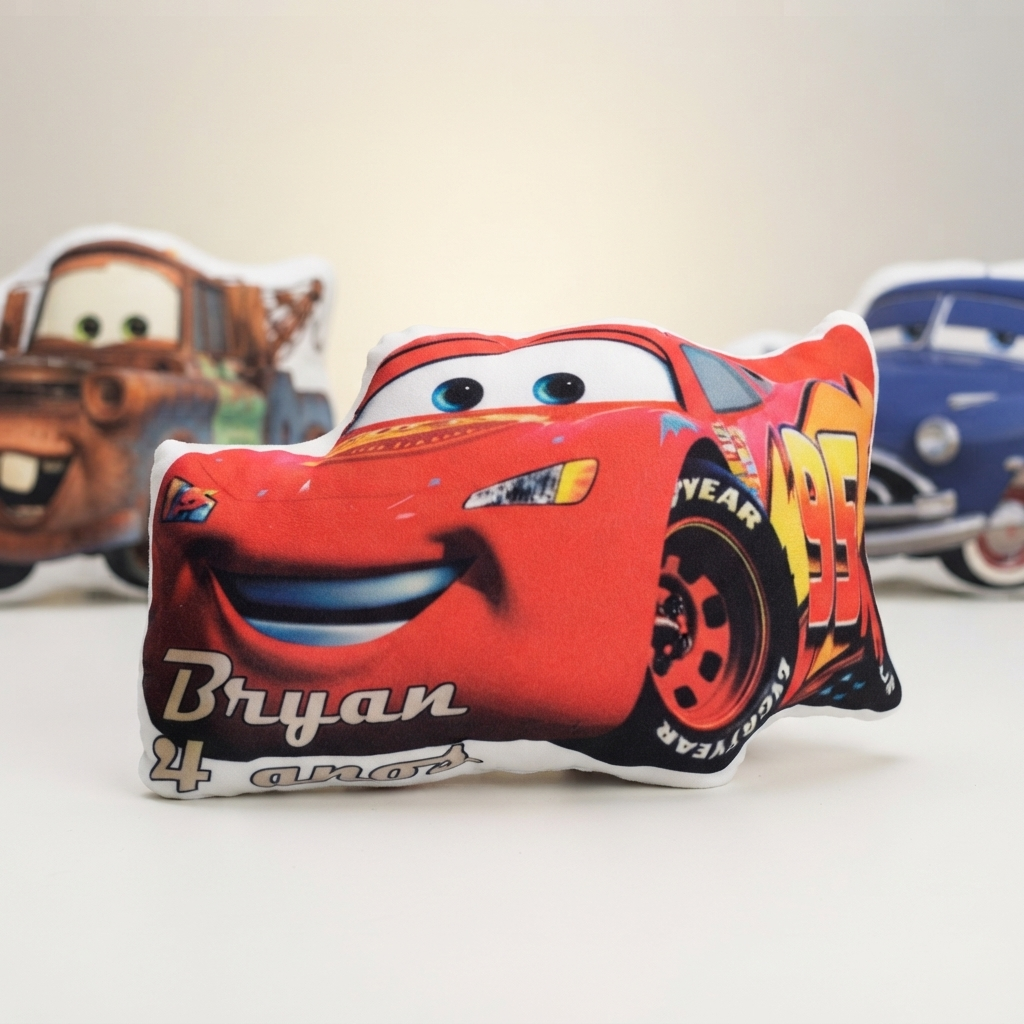 Almofada de Contorno Carros  Lembrancinhas