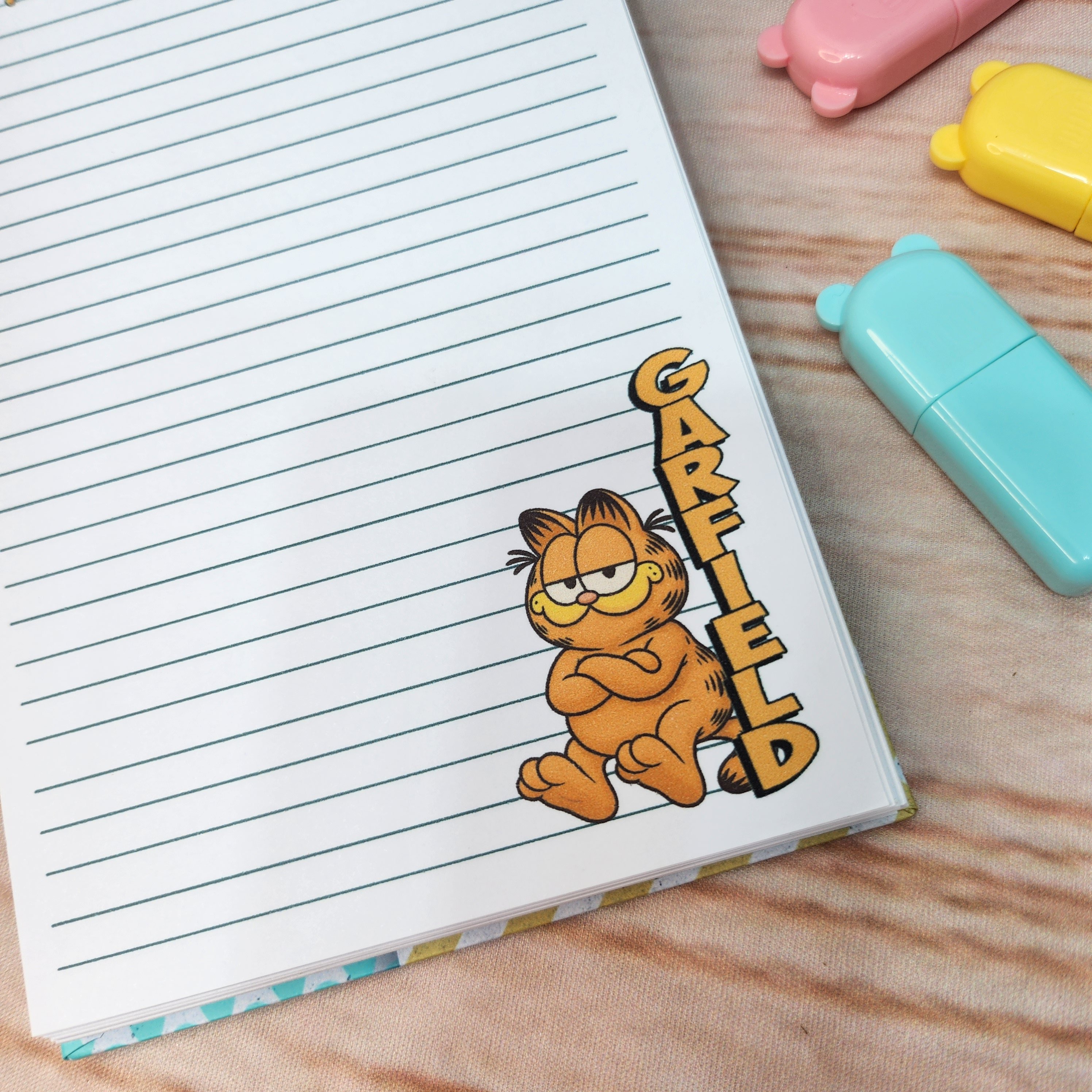 Caderneta Blocao Garfield Personalizado