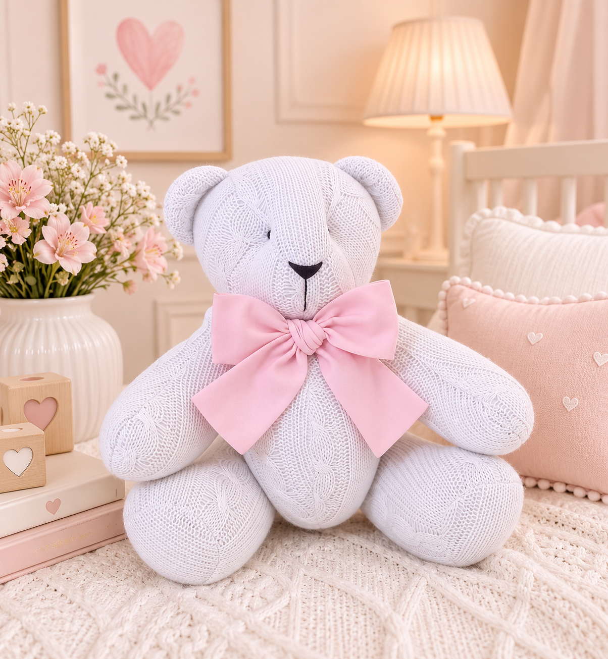 Urso M em tricot