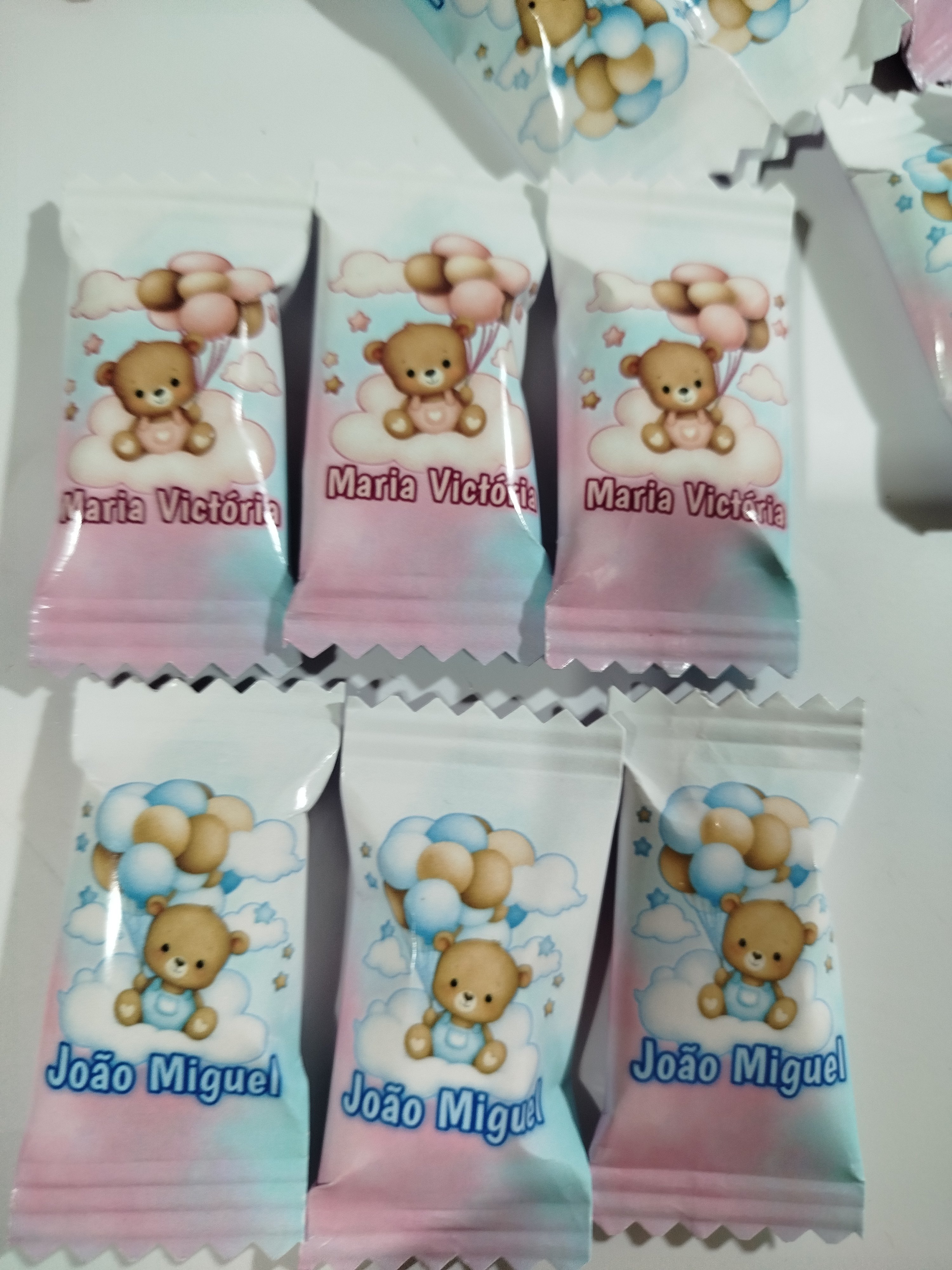 100 Balas personalizadas