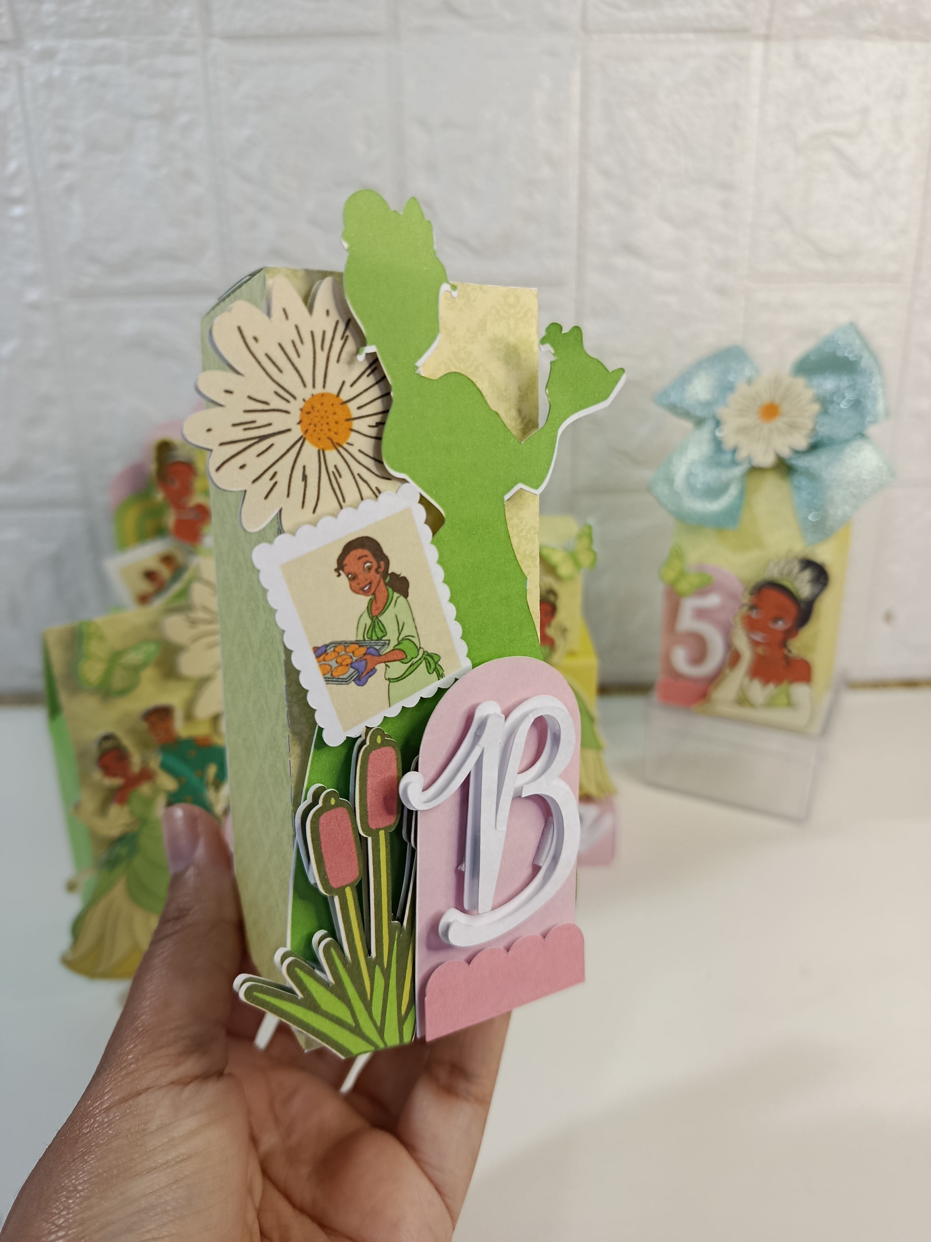 Personalizados Princesa Tiana 20 peças