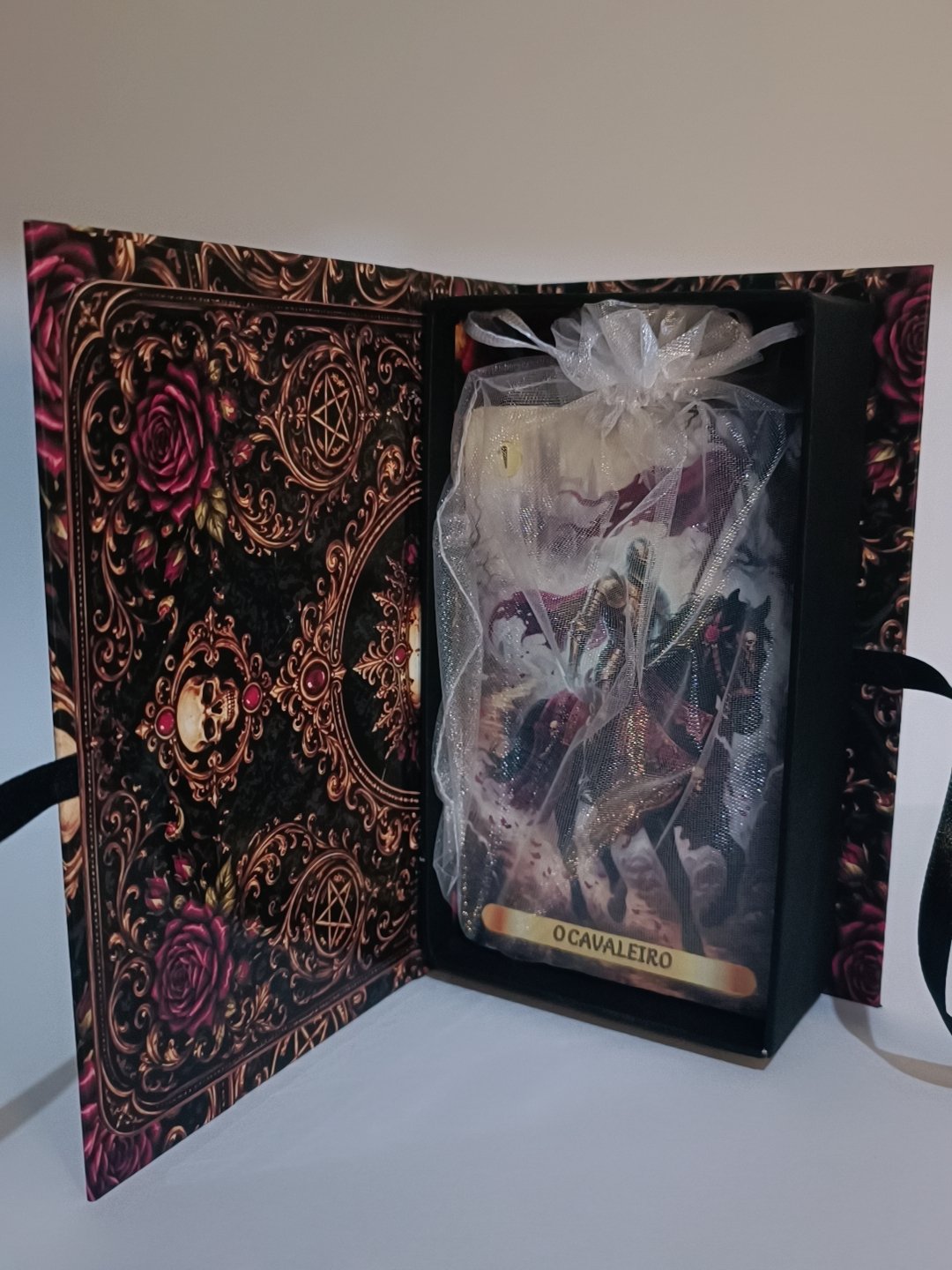 Oráculo Lenormand Rosa Caveira