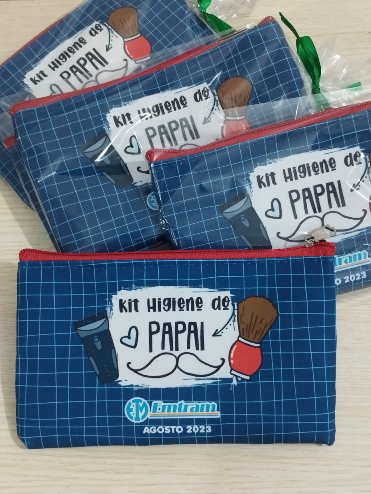 Nécessaire para kit higiene Dia dos Pais