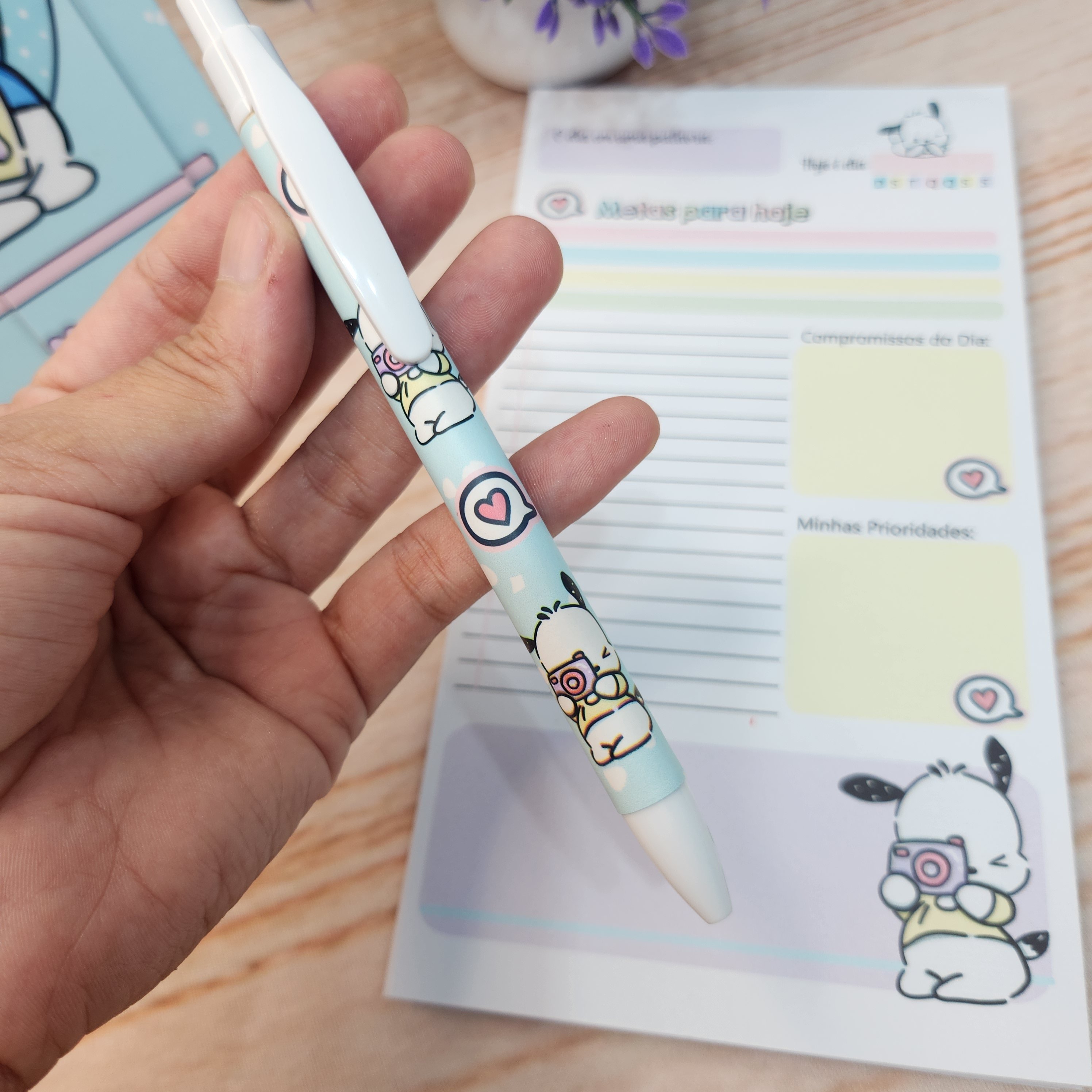 Agenda Escolar Pochacco Personalizada