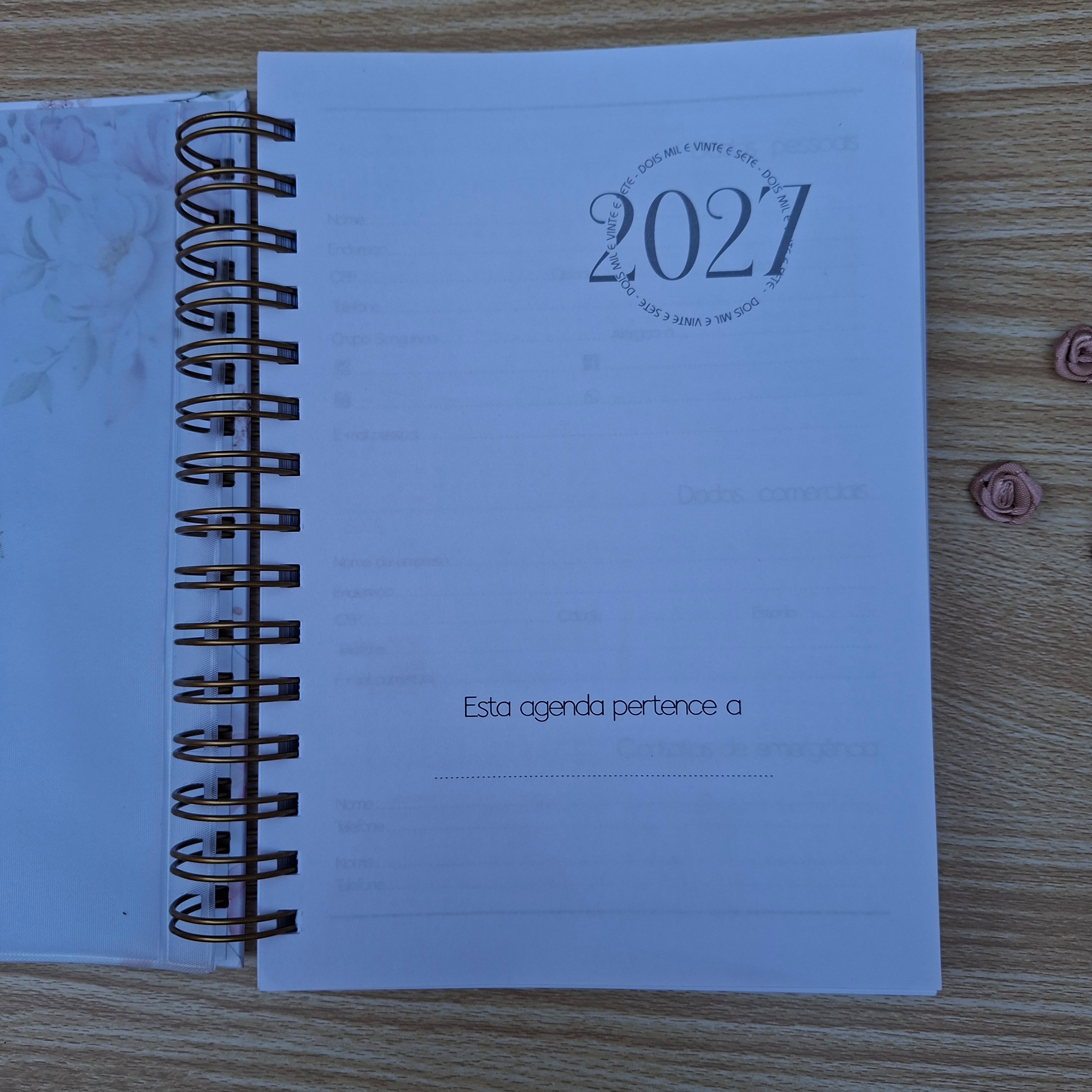 Agenda 2027 Diária | Arte'K Personalizados