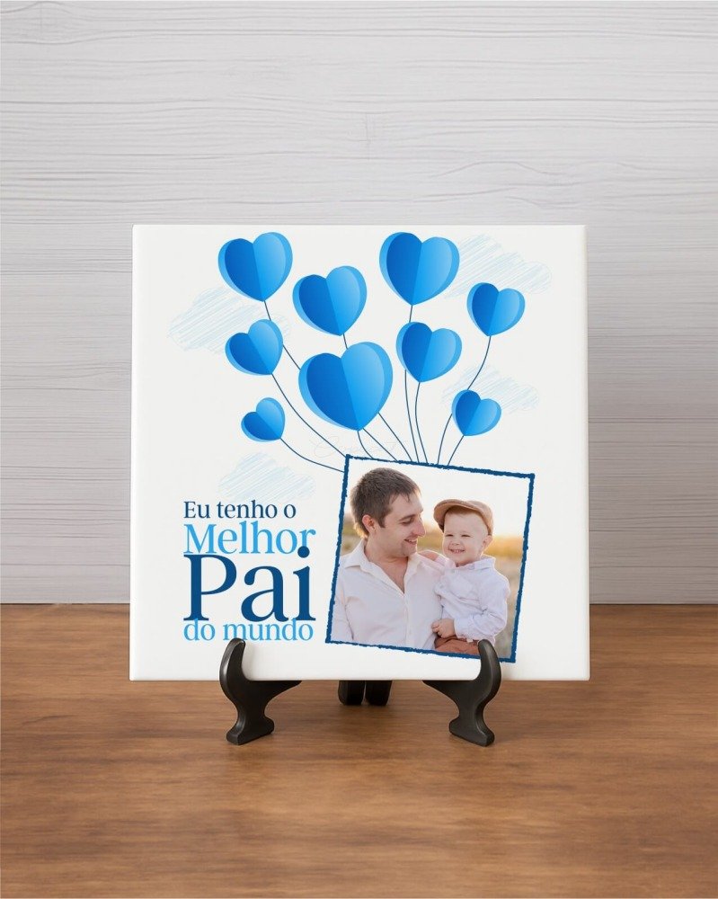 Azulejo Personalizado Dia dos Pais