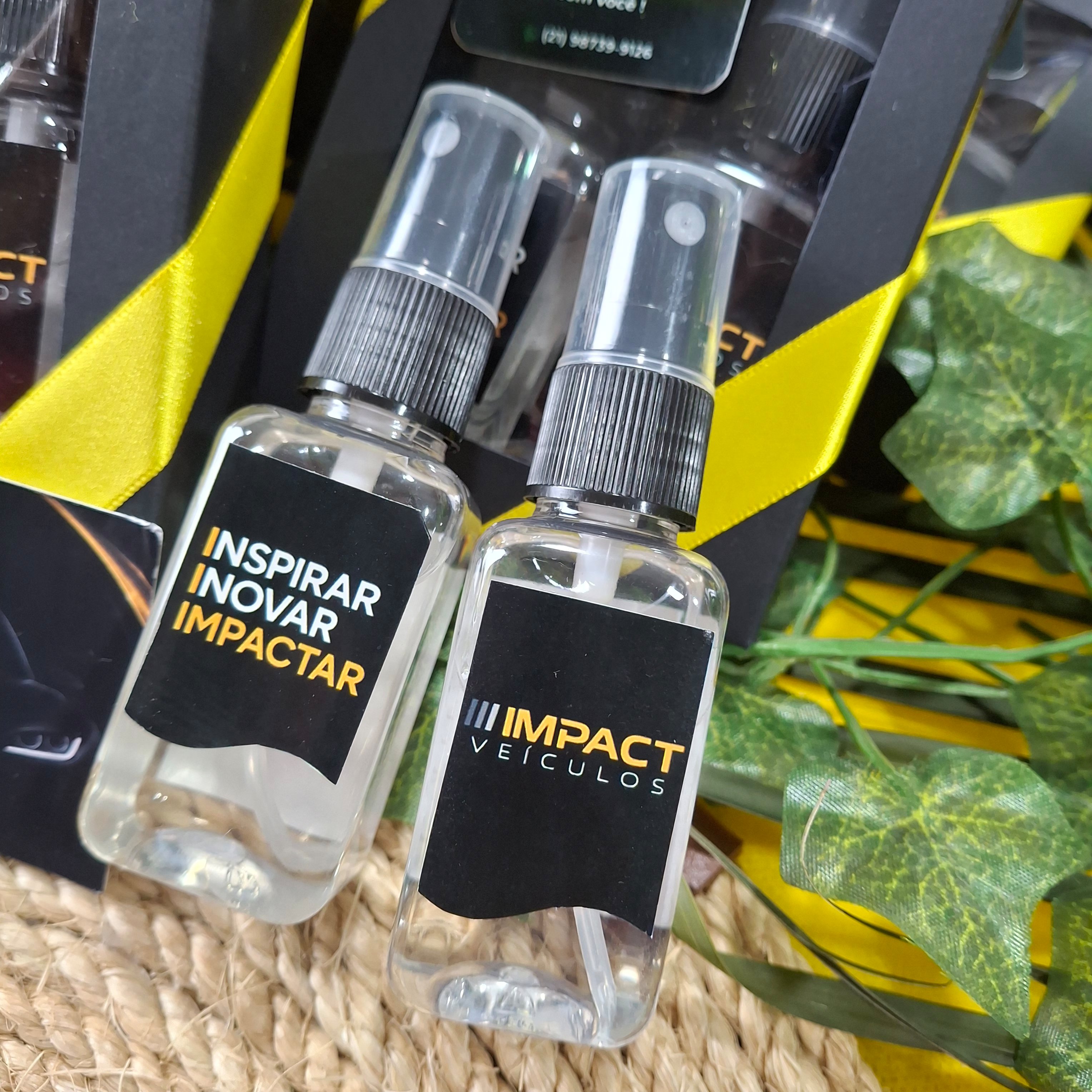 Kit aromatizador de carros e ambientes personalizado