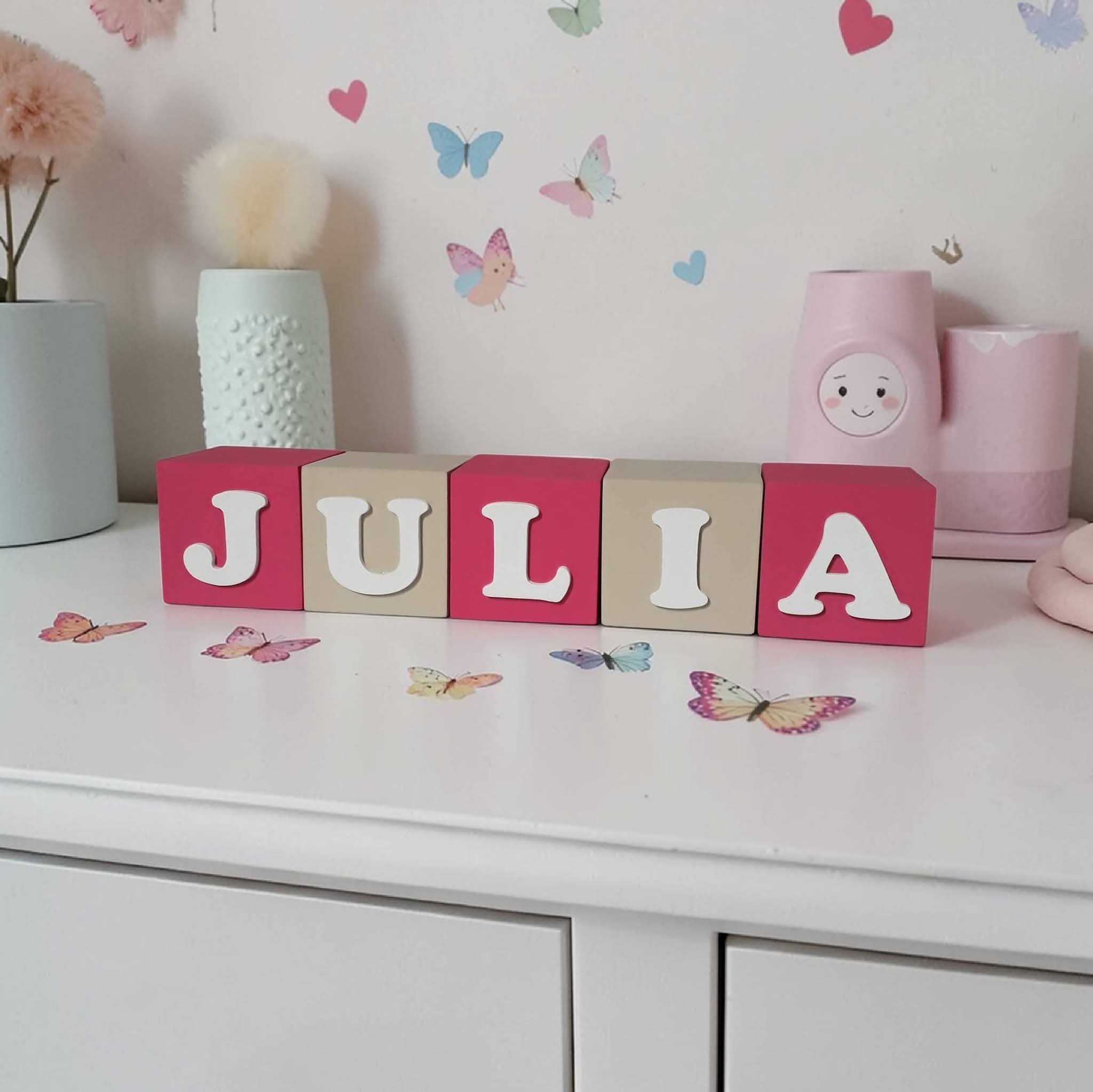 Cubos de mdf decorativos 8x8 / decoração de quarto infantil, fest