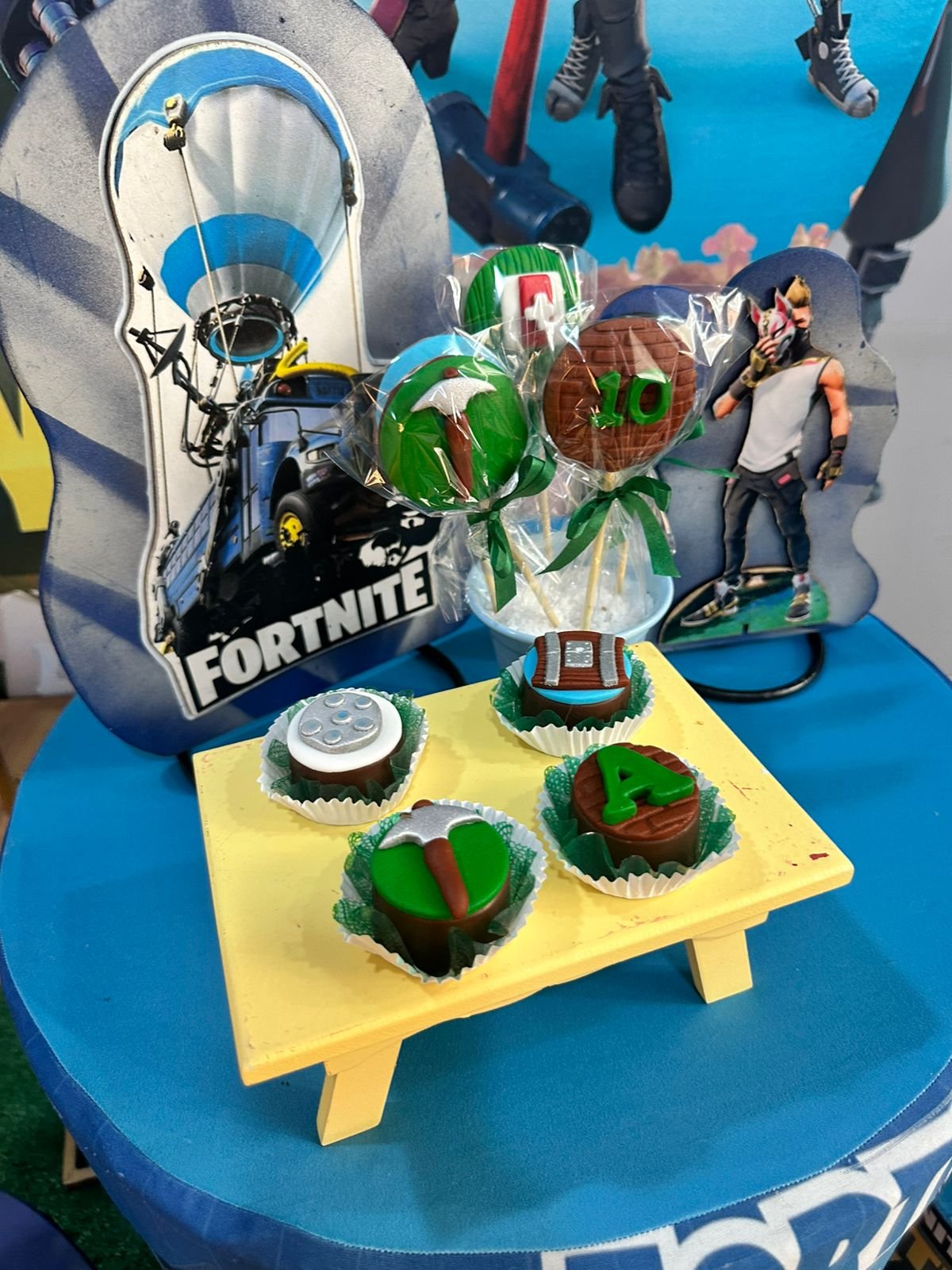 Mini pão de mel Fortinite