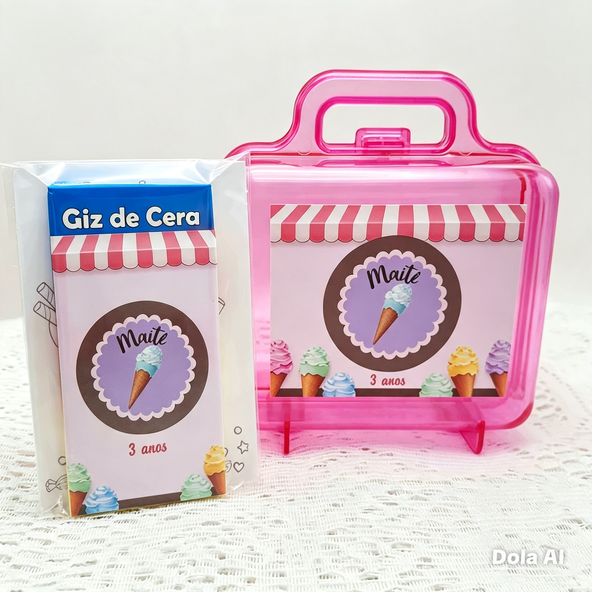 Lembrancinha personalizada Sorveteria