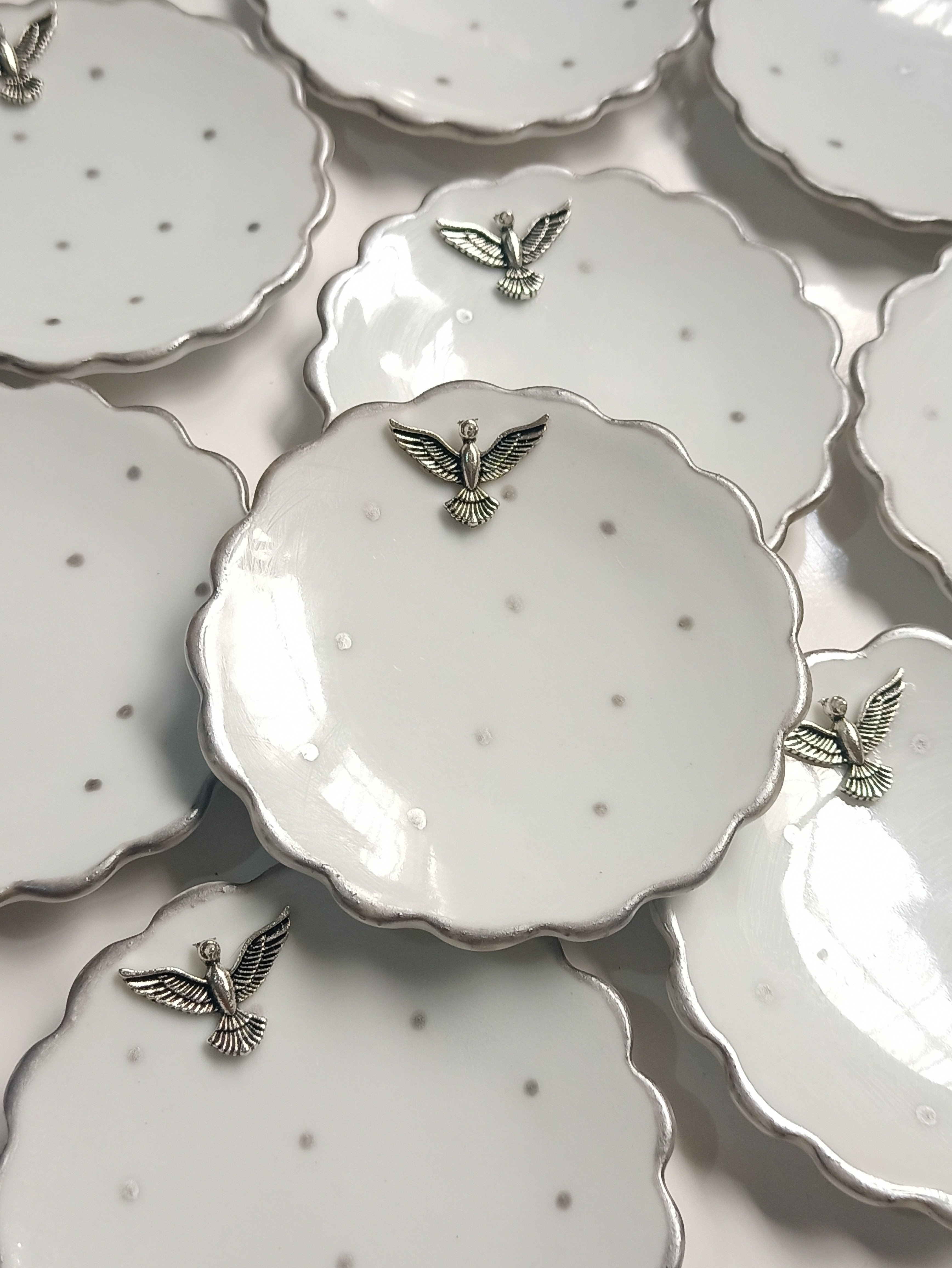 Porta Jóia do Dia em Porcelana Personalizado