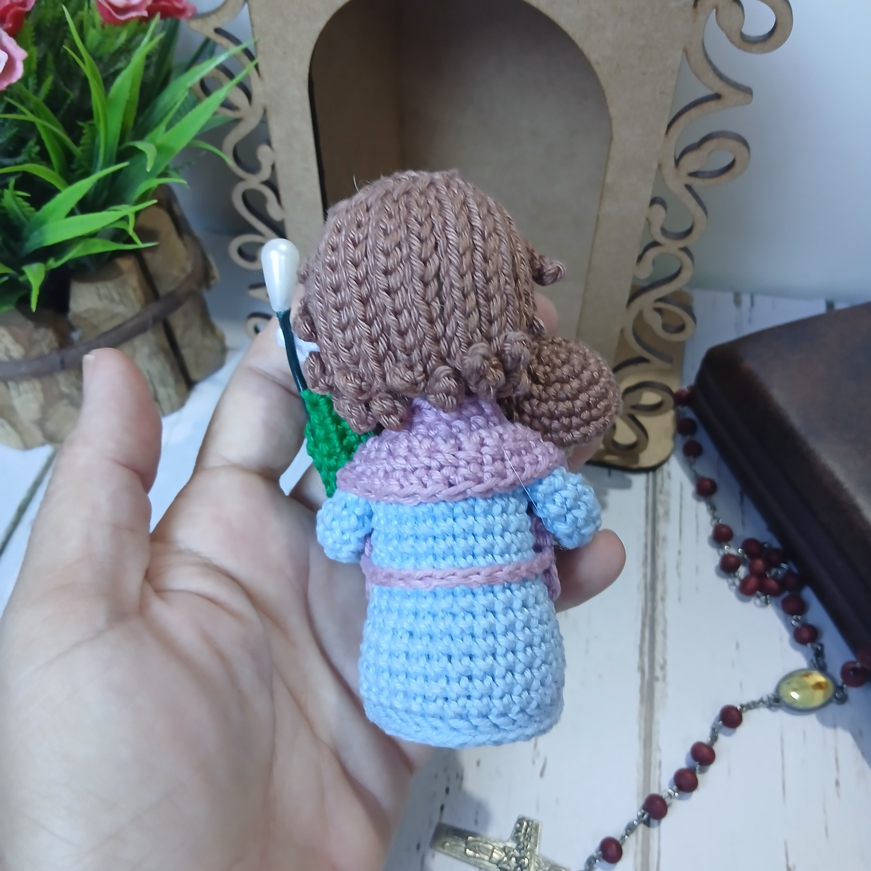 São José em Amigurumi: Proteção e Devoção em Cada Ponto