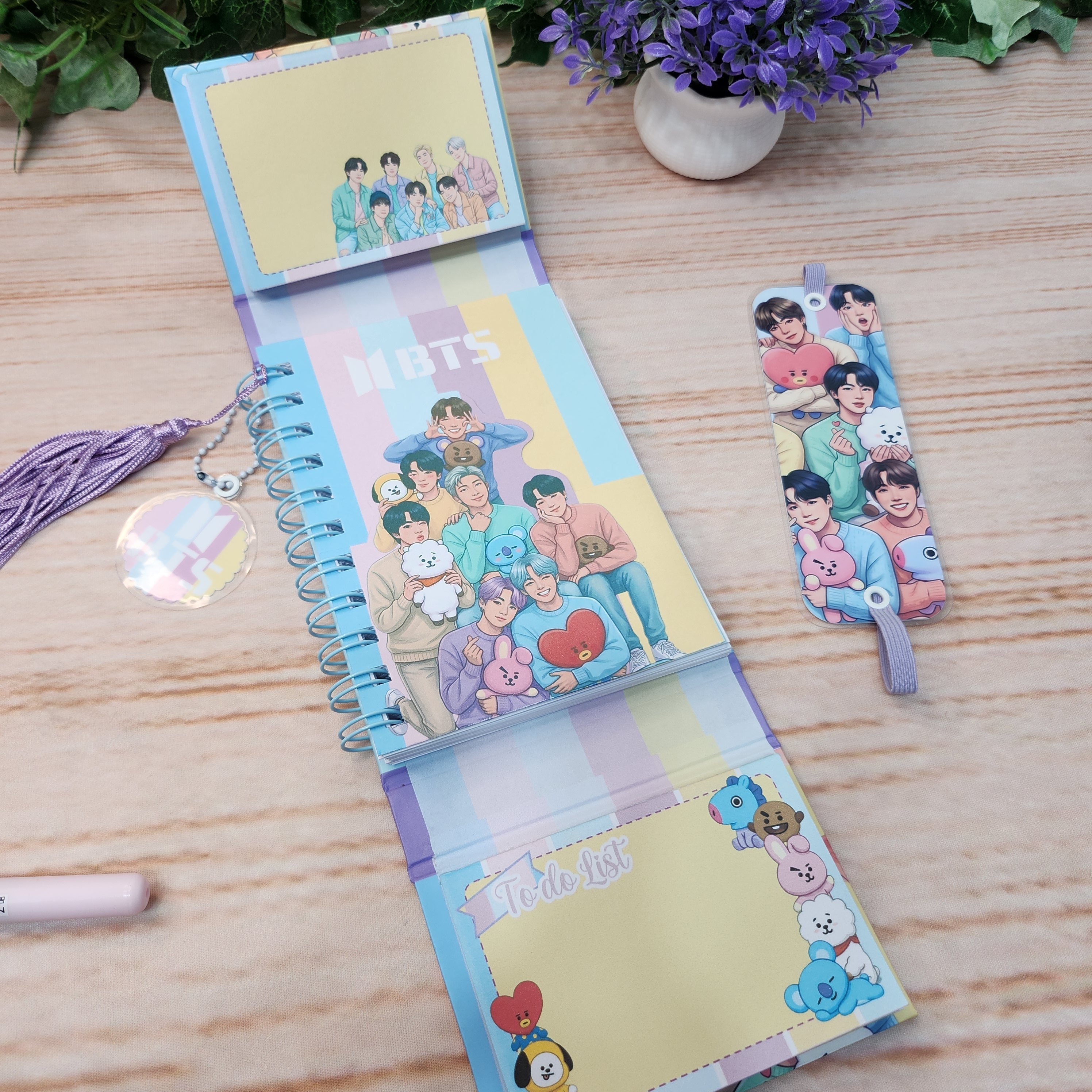 Agenda Escolar Bts Personalizada