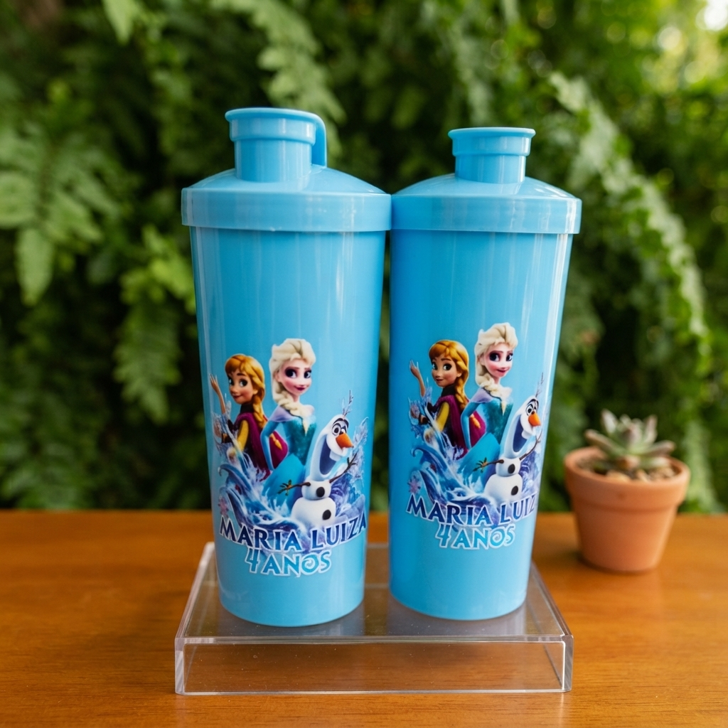 Copo Flip Personalizado FROZEN Lembrancinhas