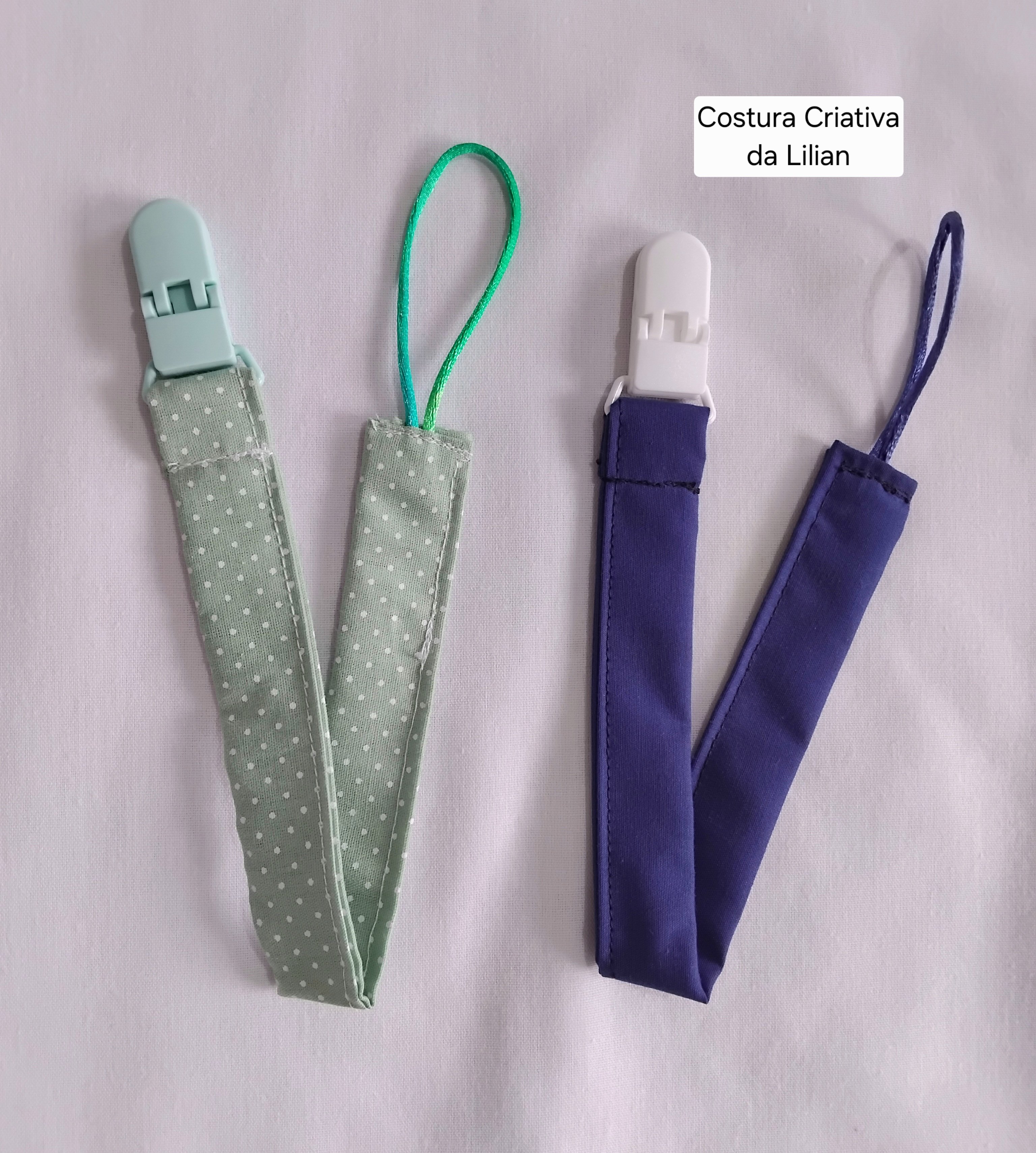Prendedor de Chupeta - Kit com 5 Unidades