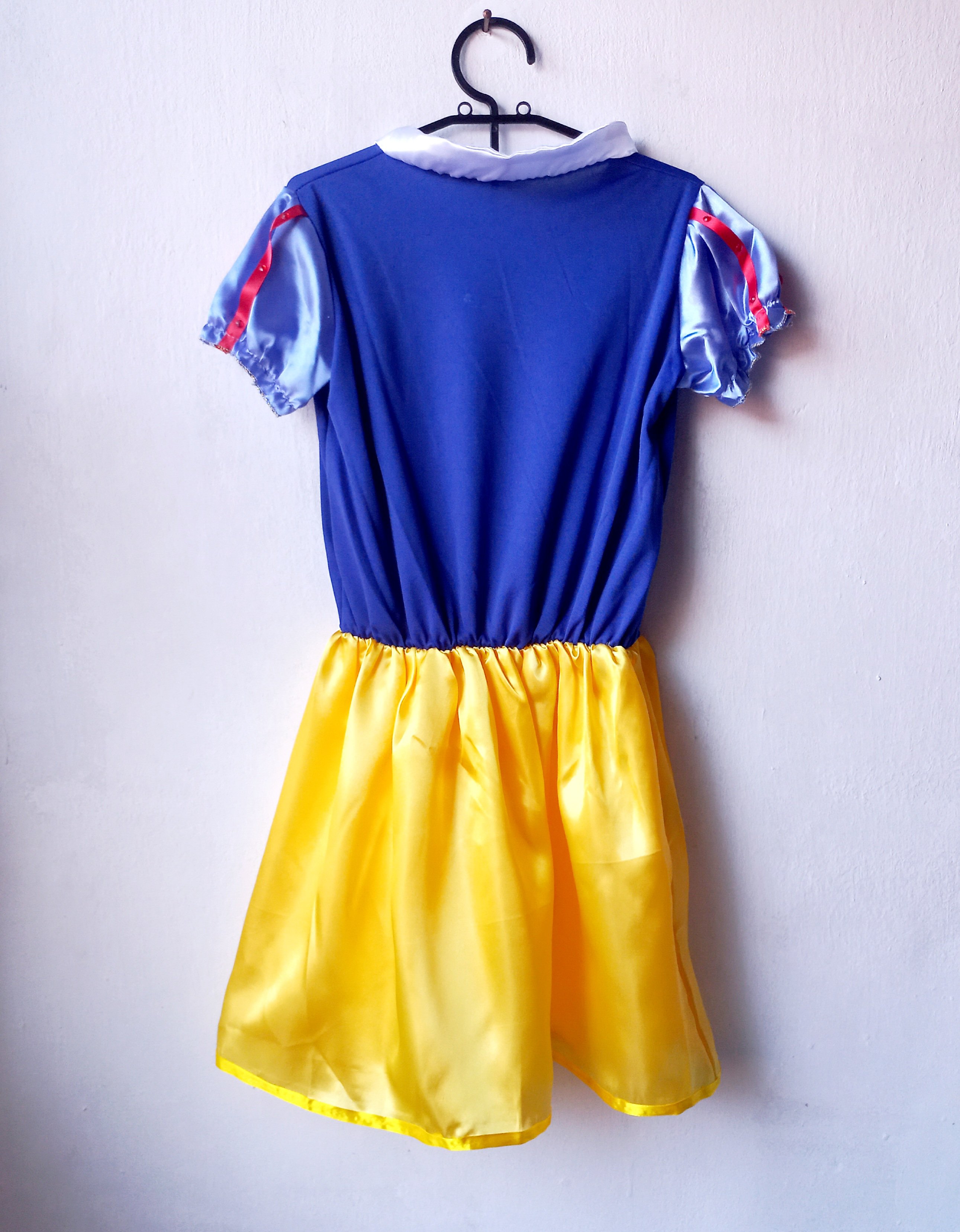 Fantasia da Branca de Neve Infantil com Tiara