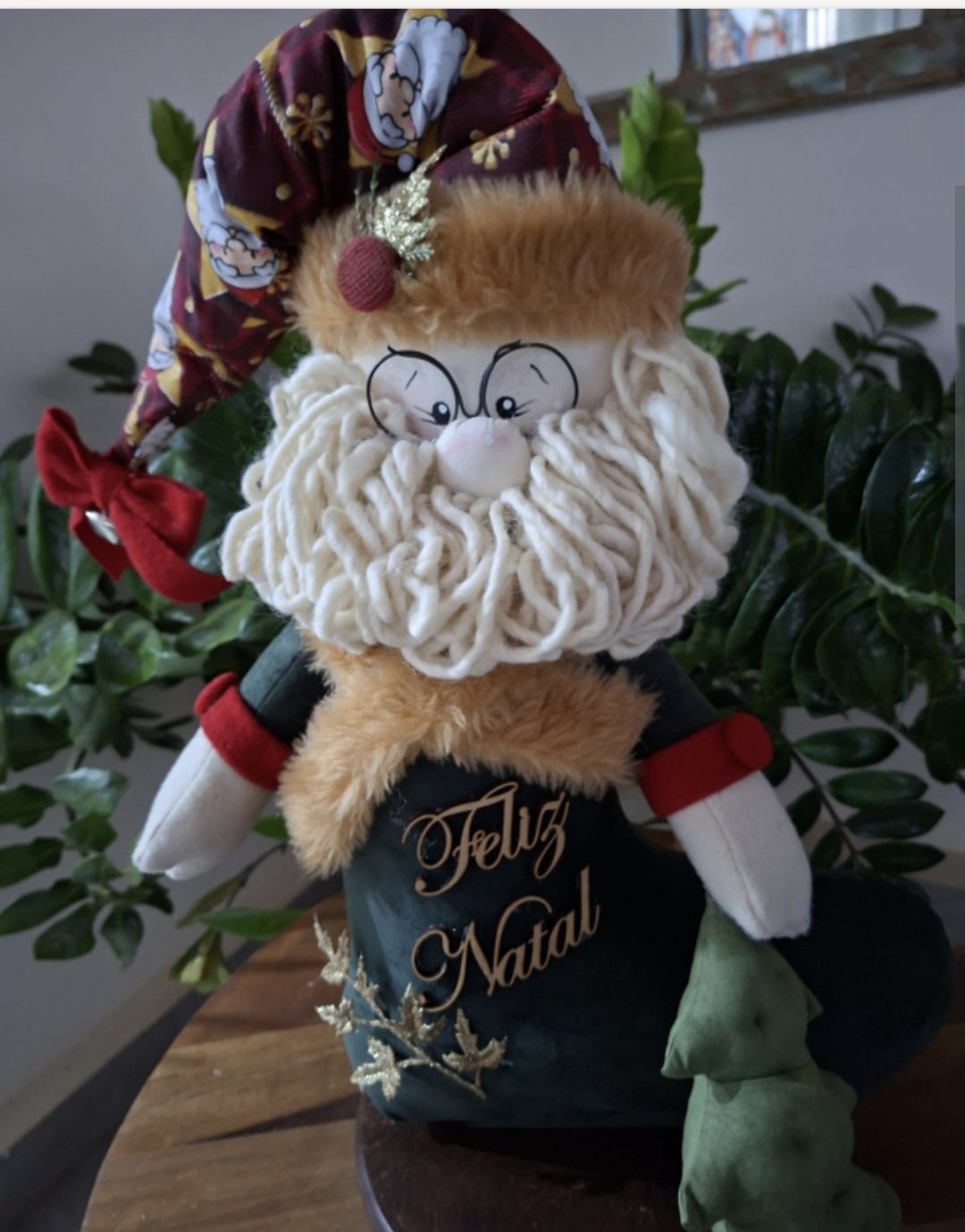 Papai Noel enfeite decorativo
