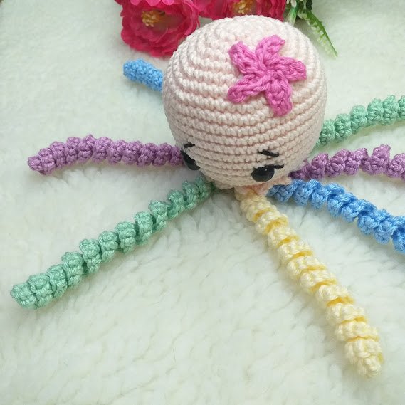 Polvinho do Amor  Amigurumi Pronta Entrega