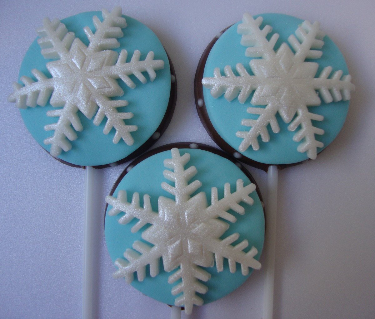 Pirulito de chocolate Frozen