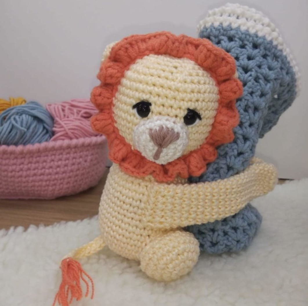 Coleção Apegados Agarradinhos Amigurumi- Pronta Entrega