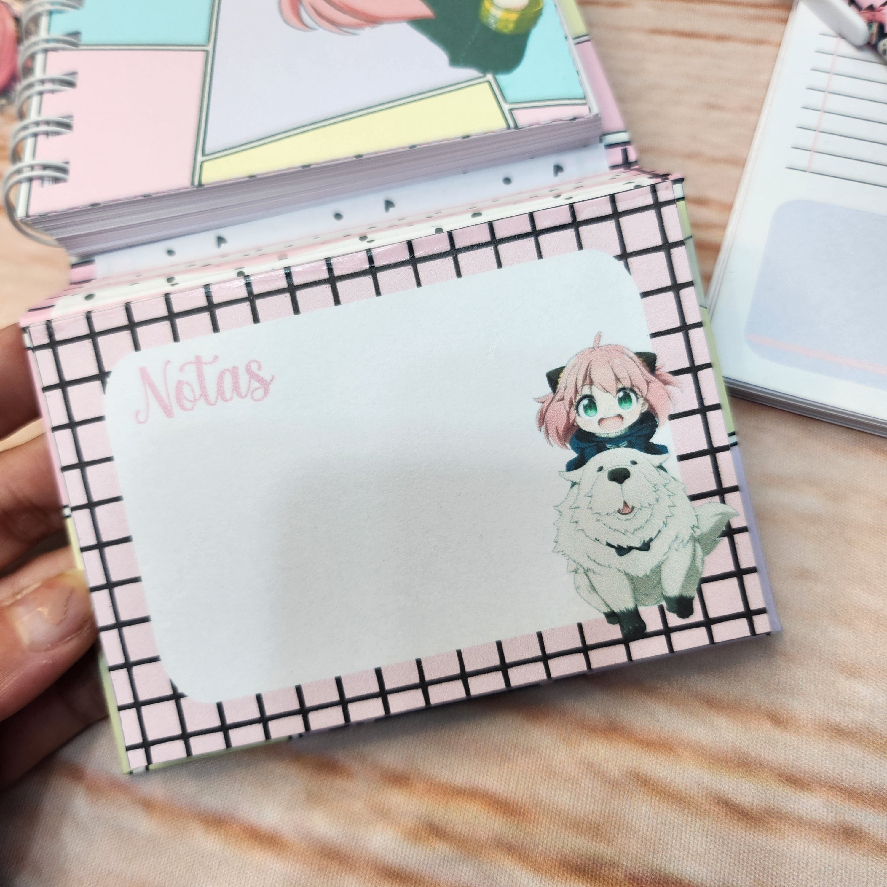 Agenda Escolar Spy x Family Personalizada