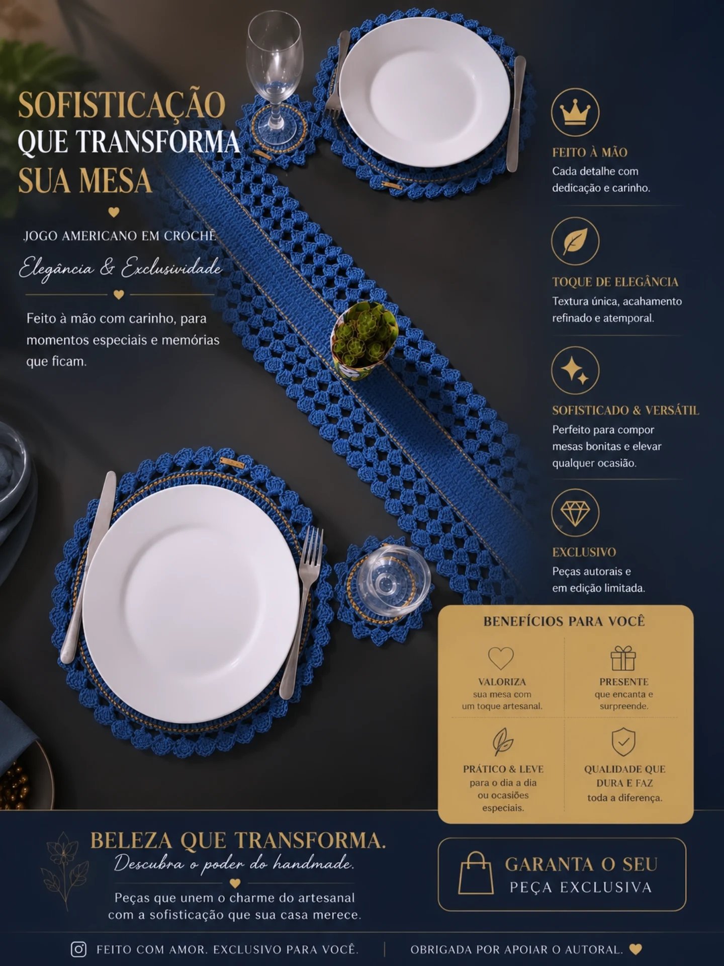 SOUSPLAT  ETRILHO DE MESA