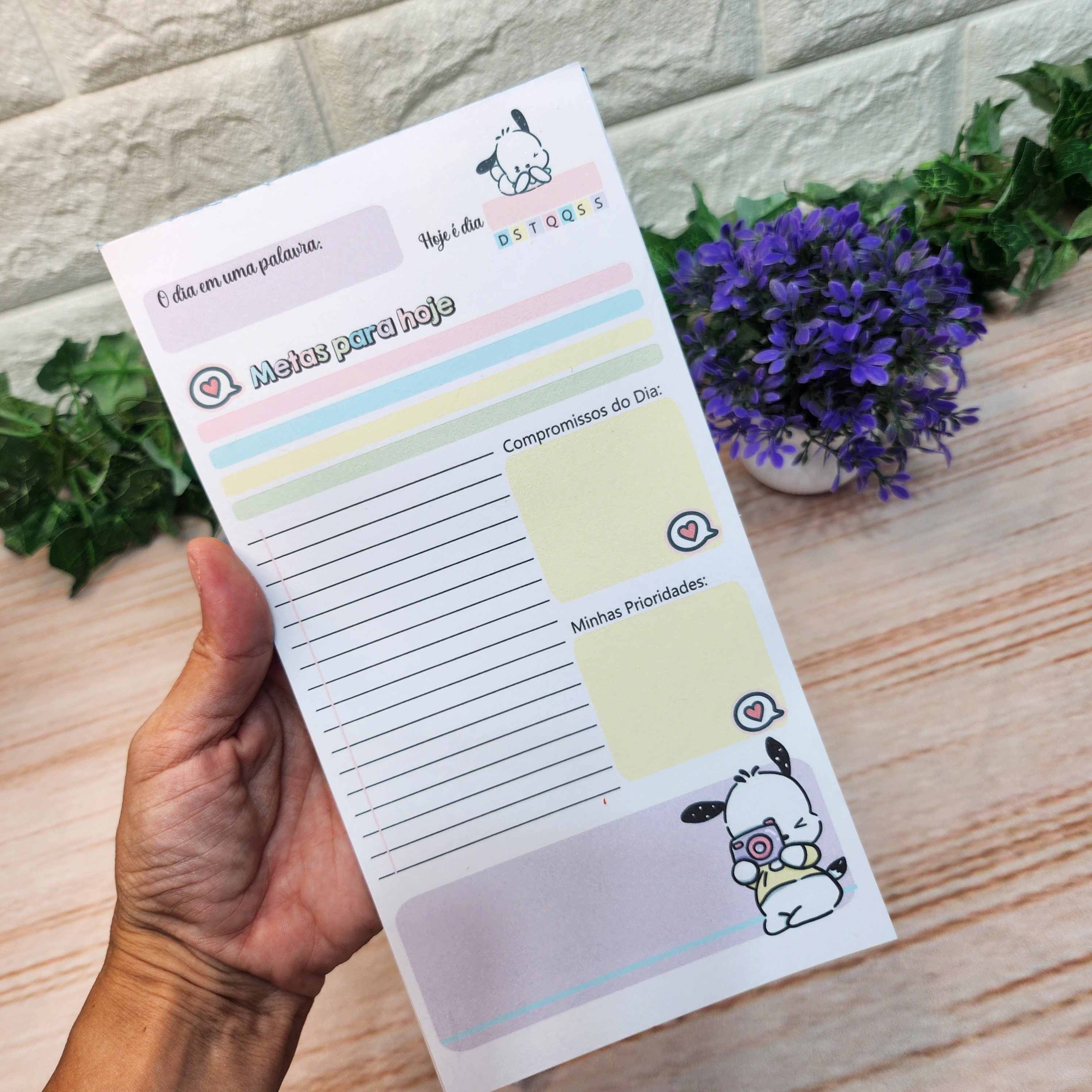 Agenda Escolar Pochacco Personalizada