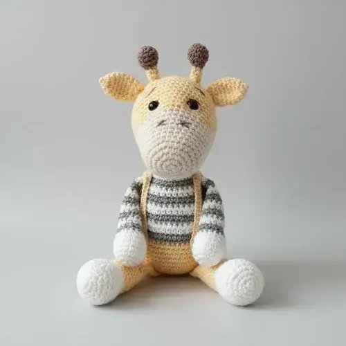 Girafa Crochê Amigurumi