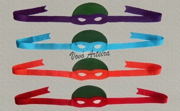 Máscara - Tartarugas Ninja