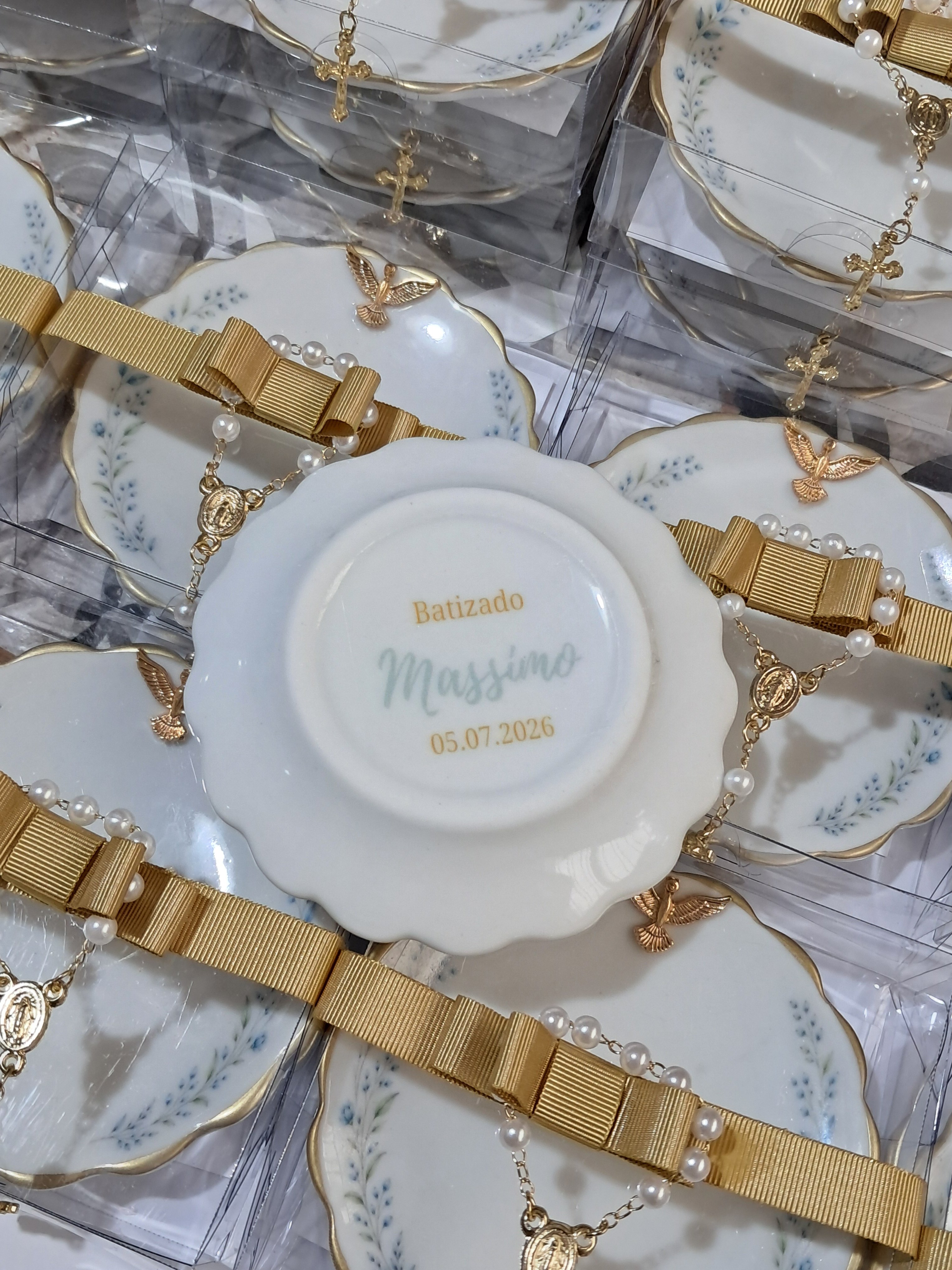 Salva de porcelana personalizado