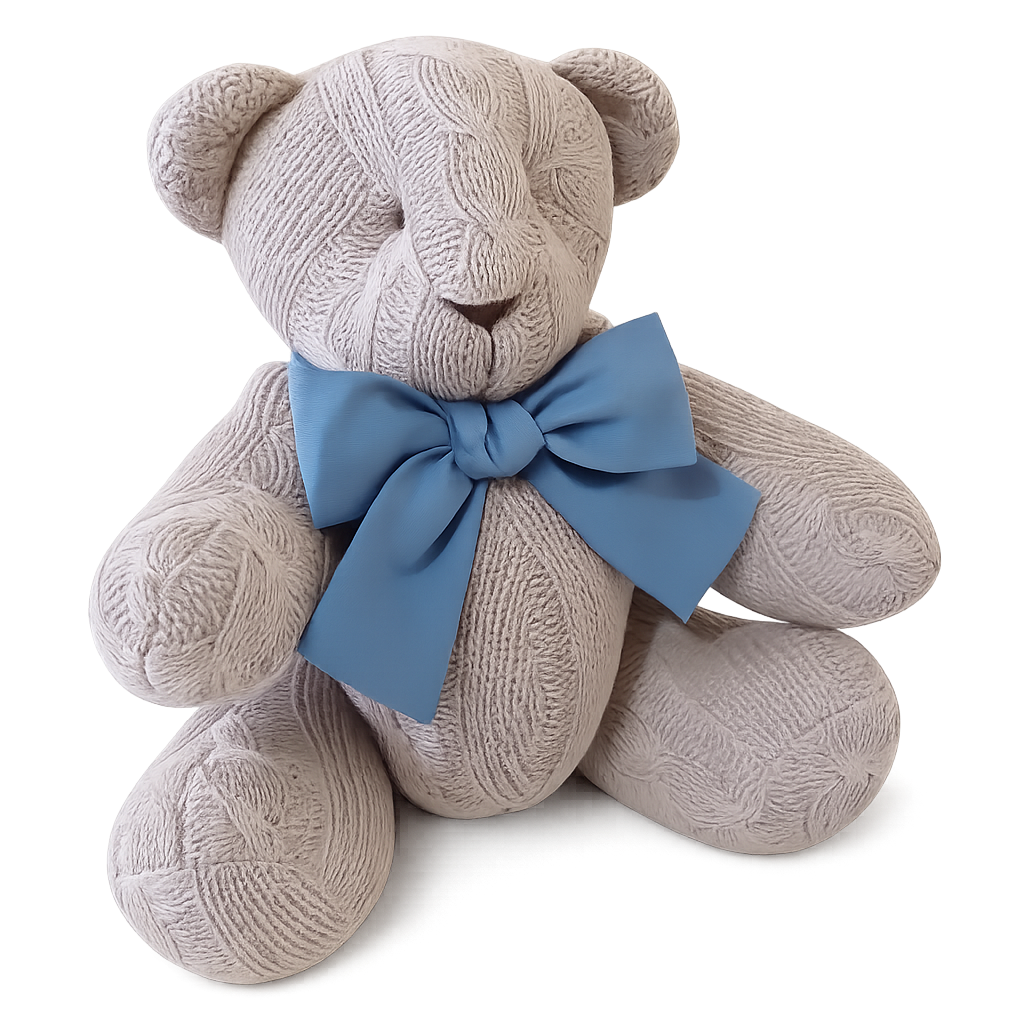 Urso M em tricot