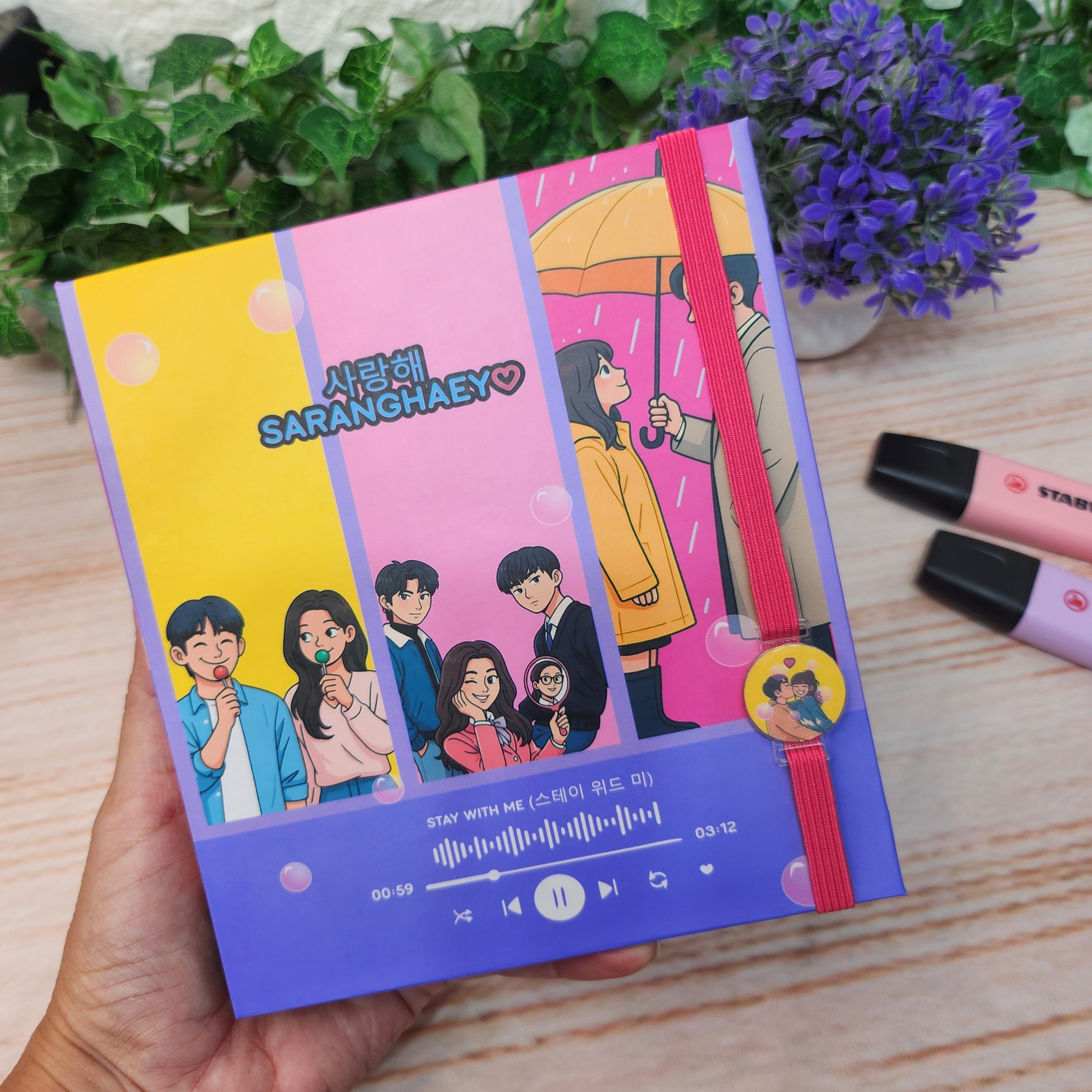 Caderno A6 Meu Dorama Personalizado