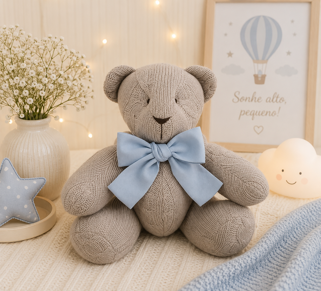 Urso M em tricot