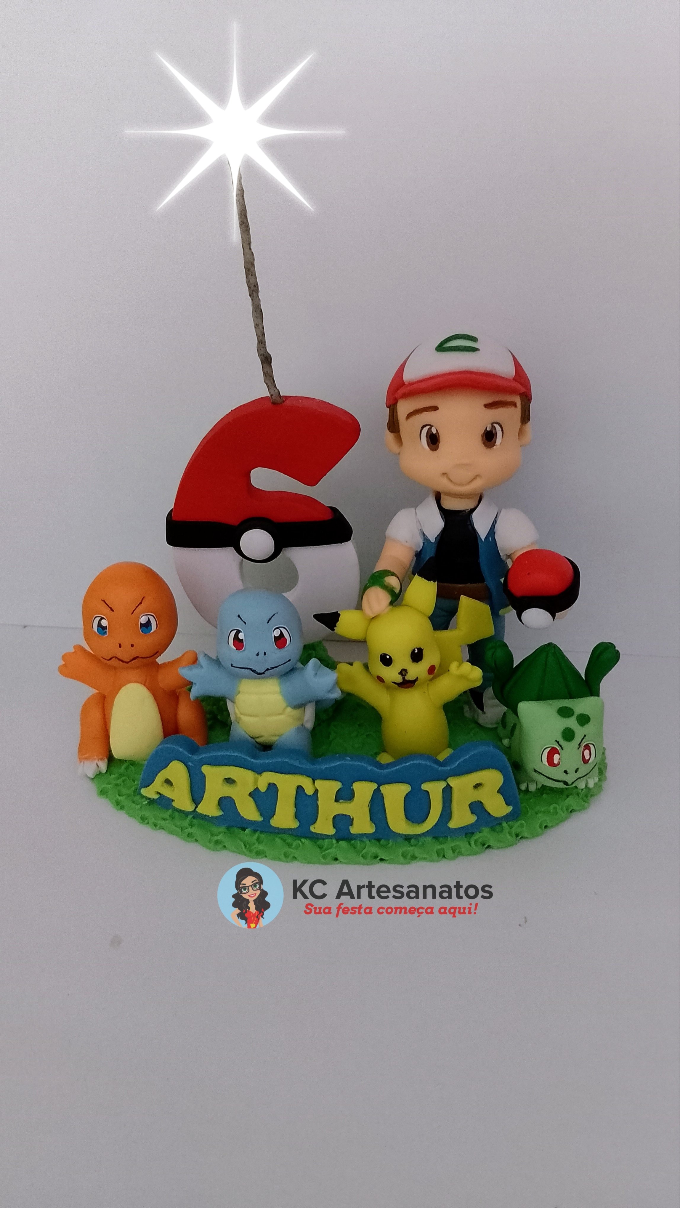 Topo personalizado Pokémon