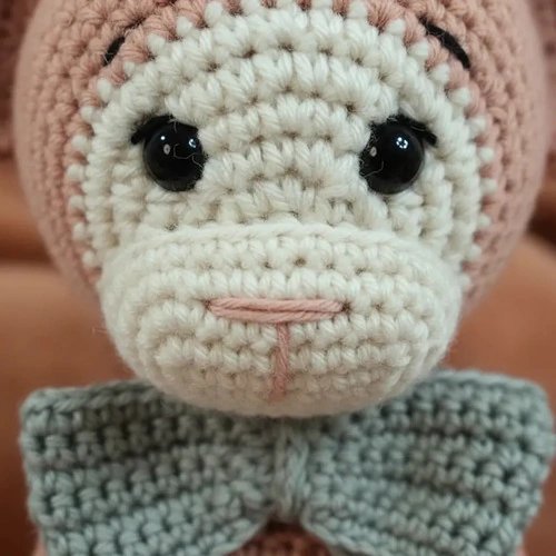 Macaco Crochê Amigurumi