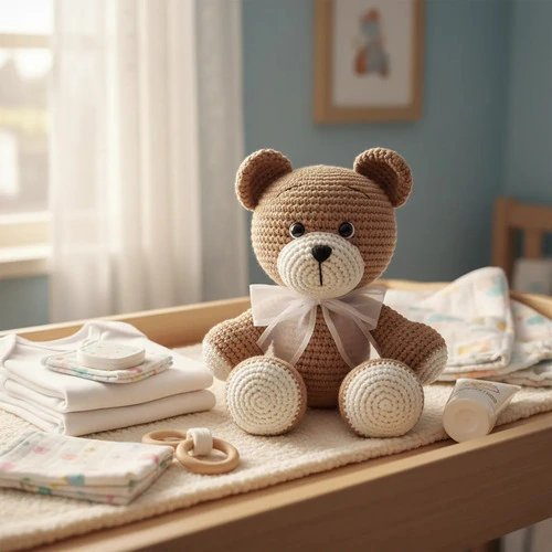 Urso Teddy Crochê Amigurumi