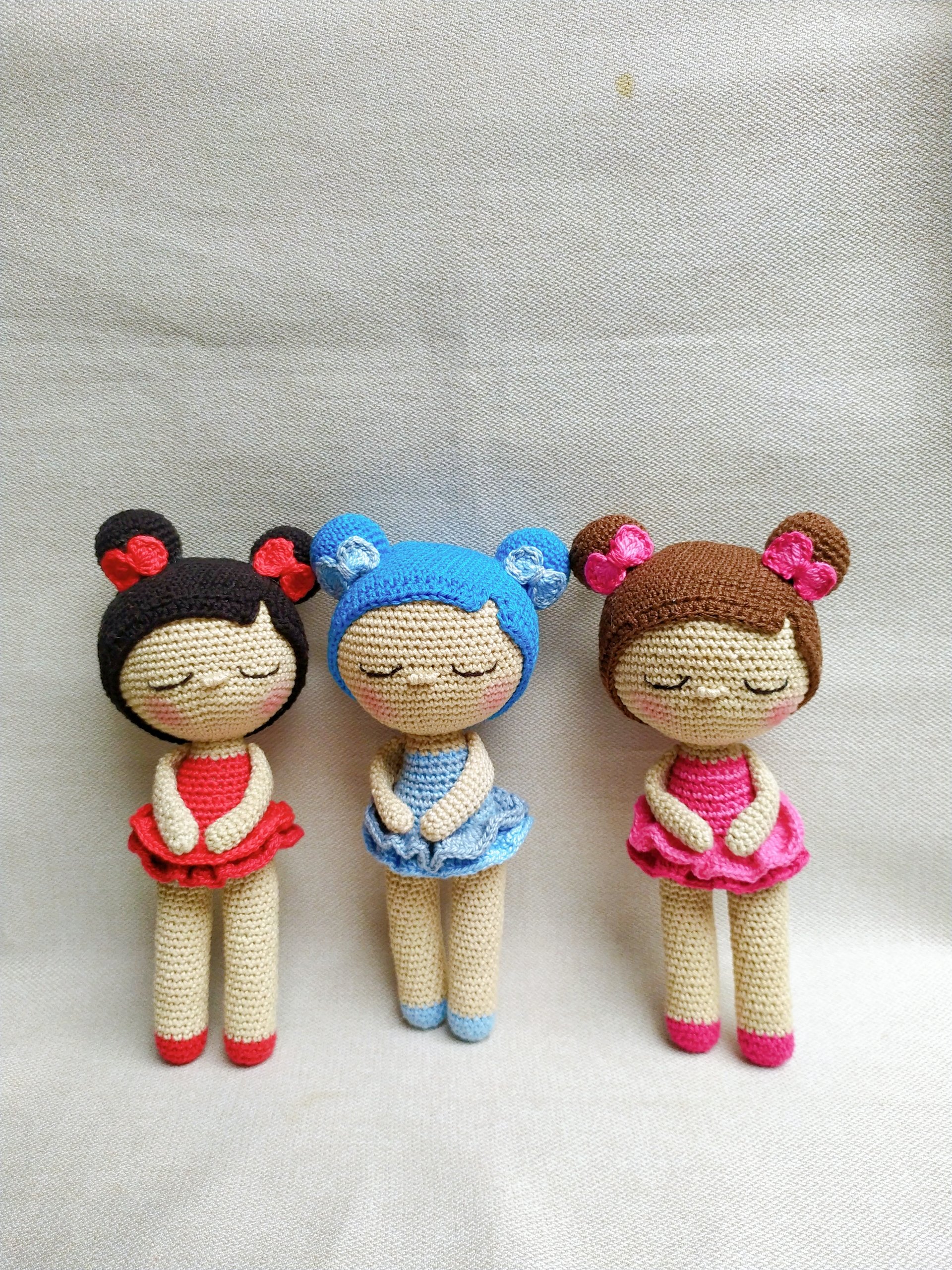 Bailarina amigurumi