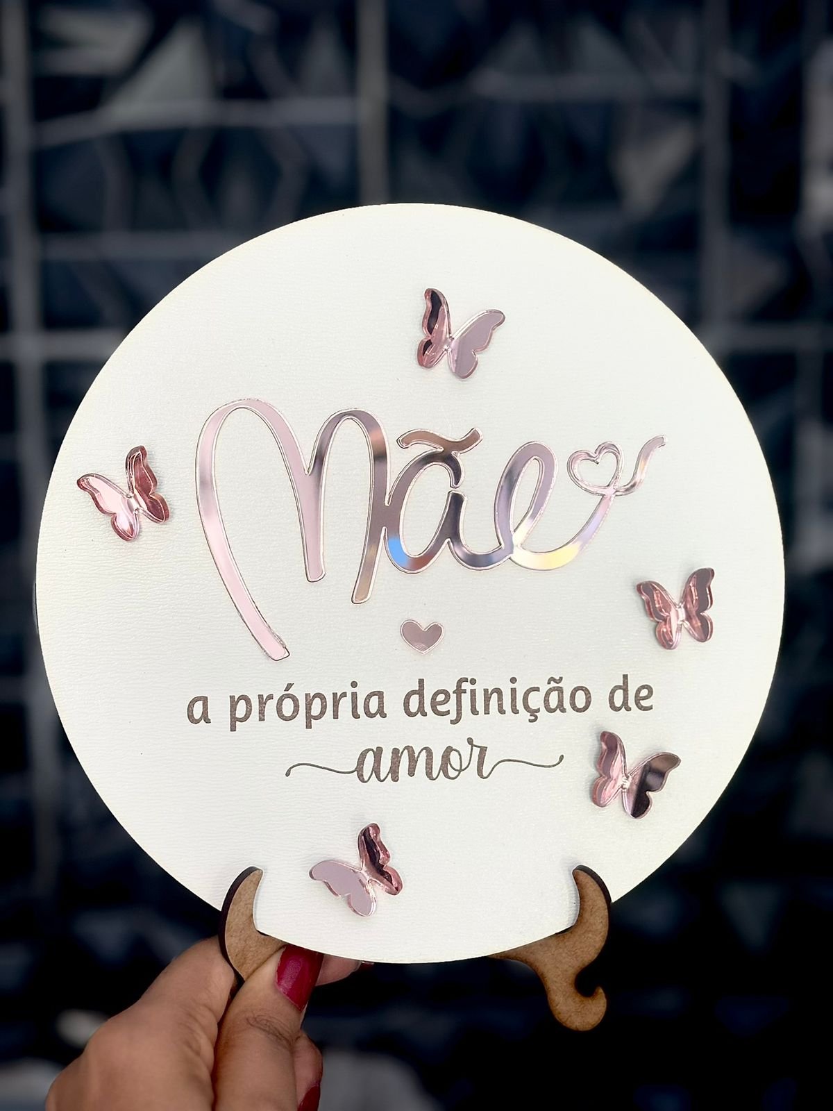 Quadro Decorativo Mãe Definição de Amor