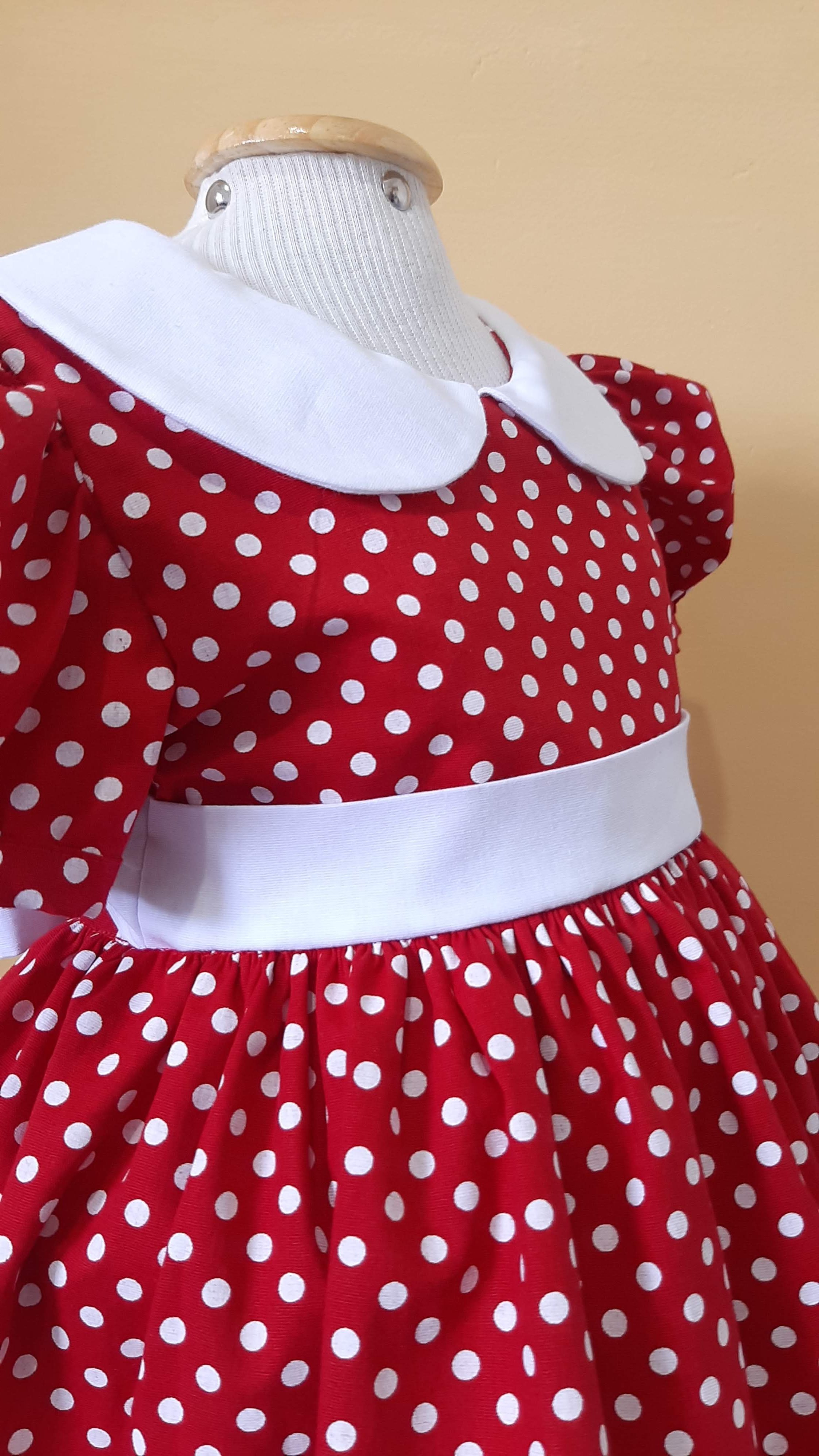 Vestido minnie infantil