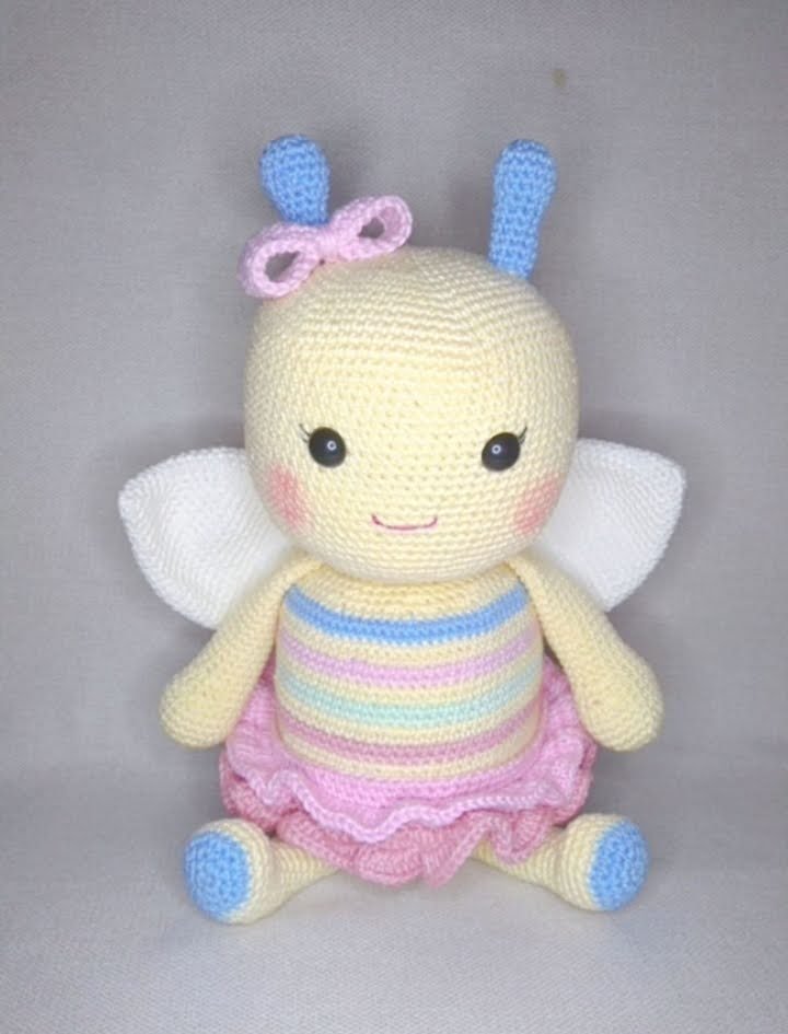 Abelha amigurumi