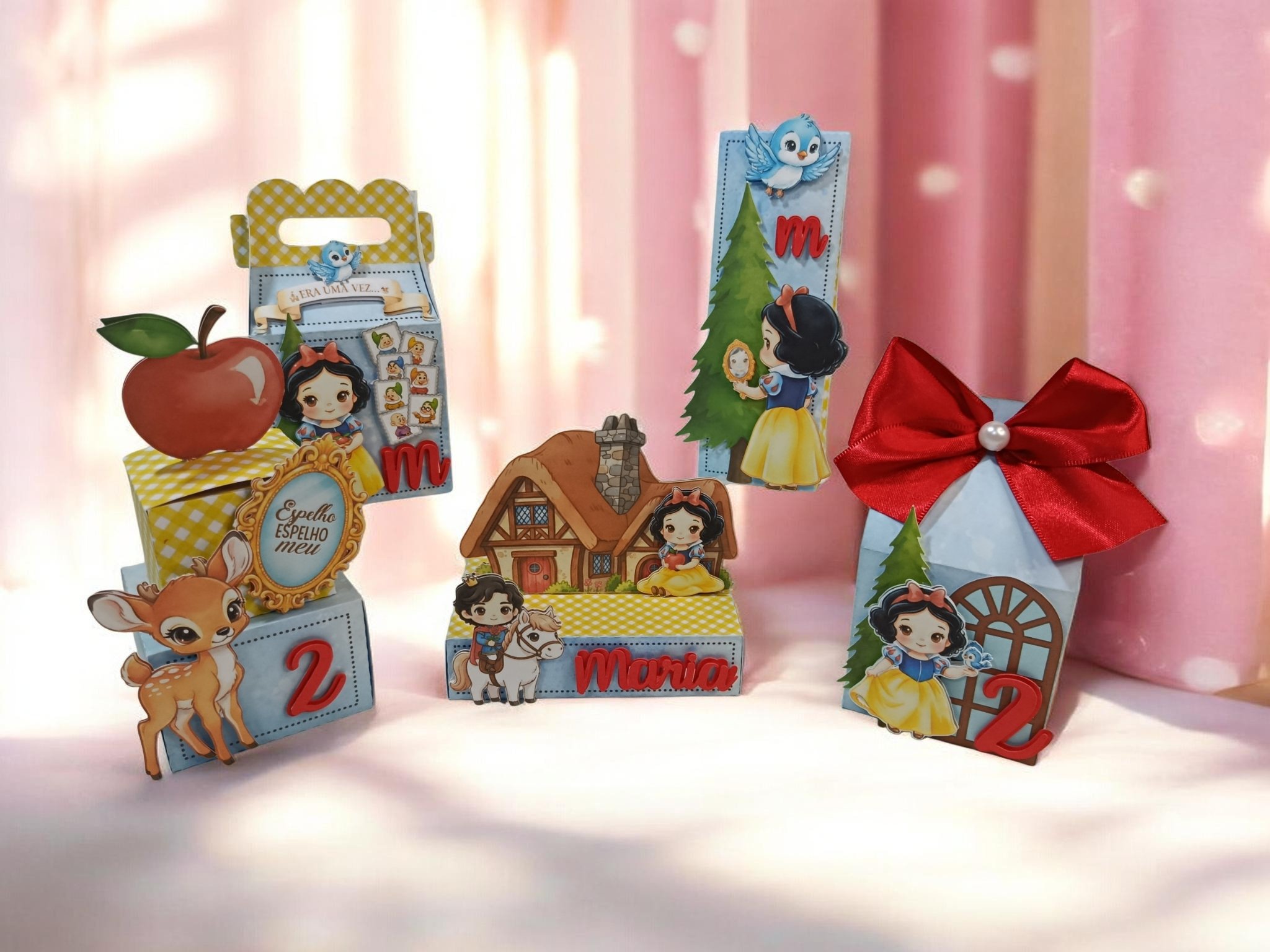 Personalizados A Branca de Neve 20 peças