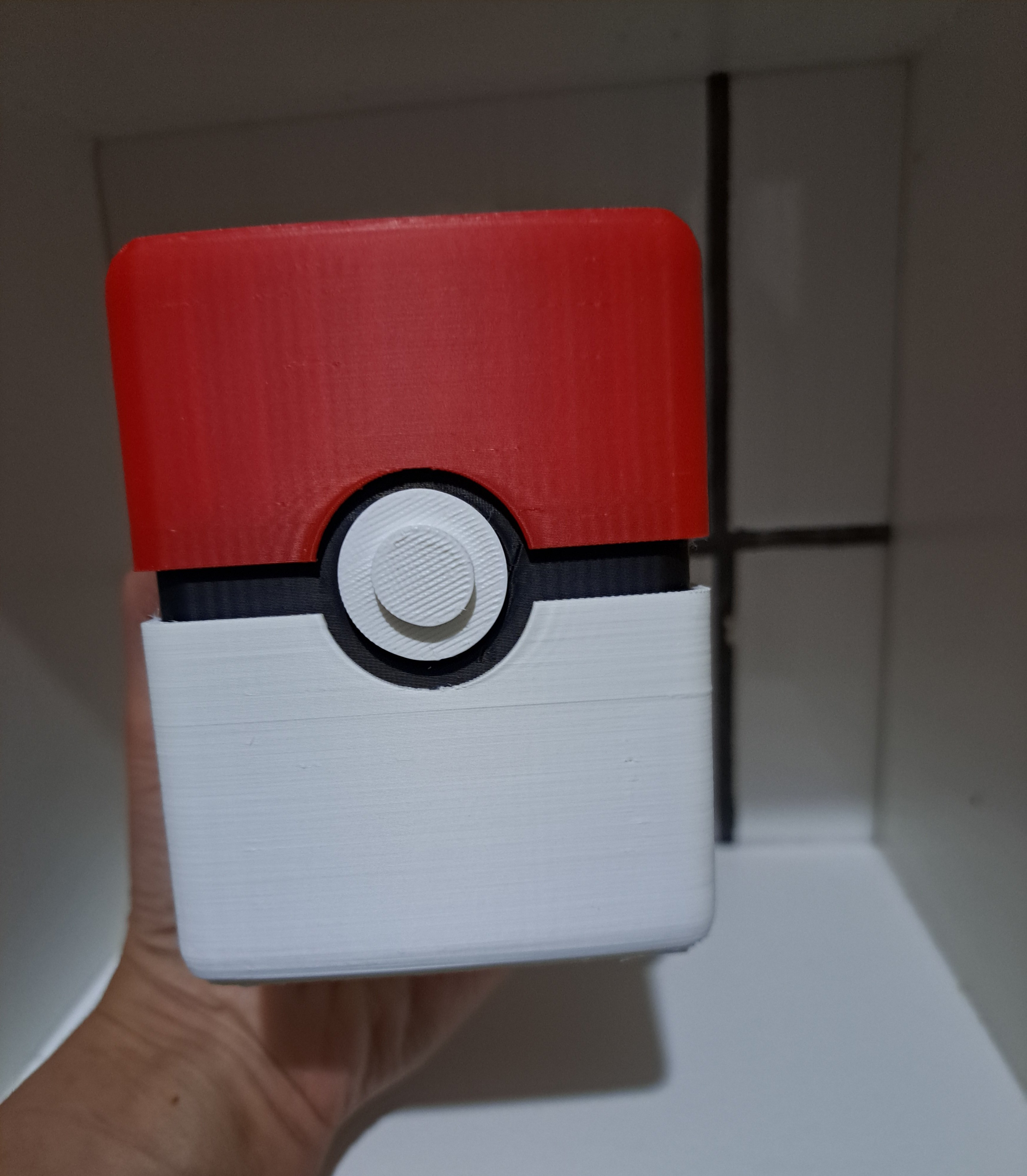 Caixa organizadora de cartas Pokémon 3D
