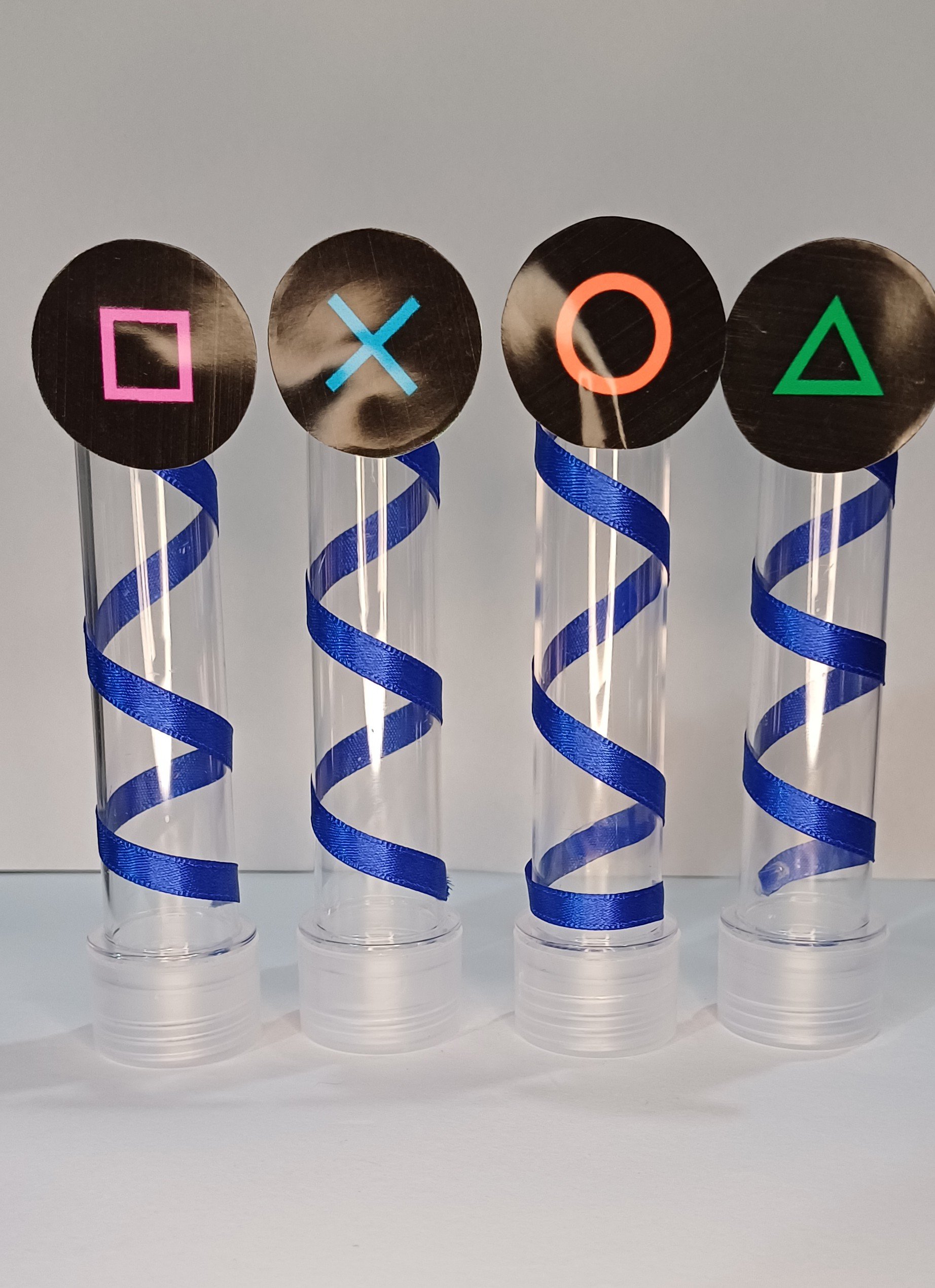 Tubete tema gamer 20 unidades