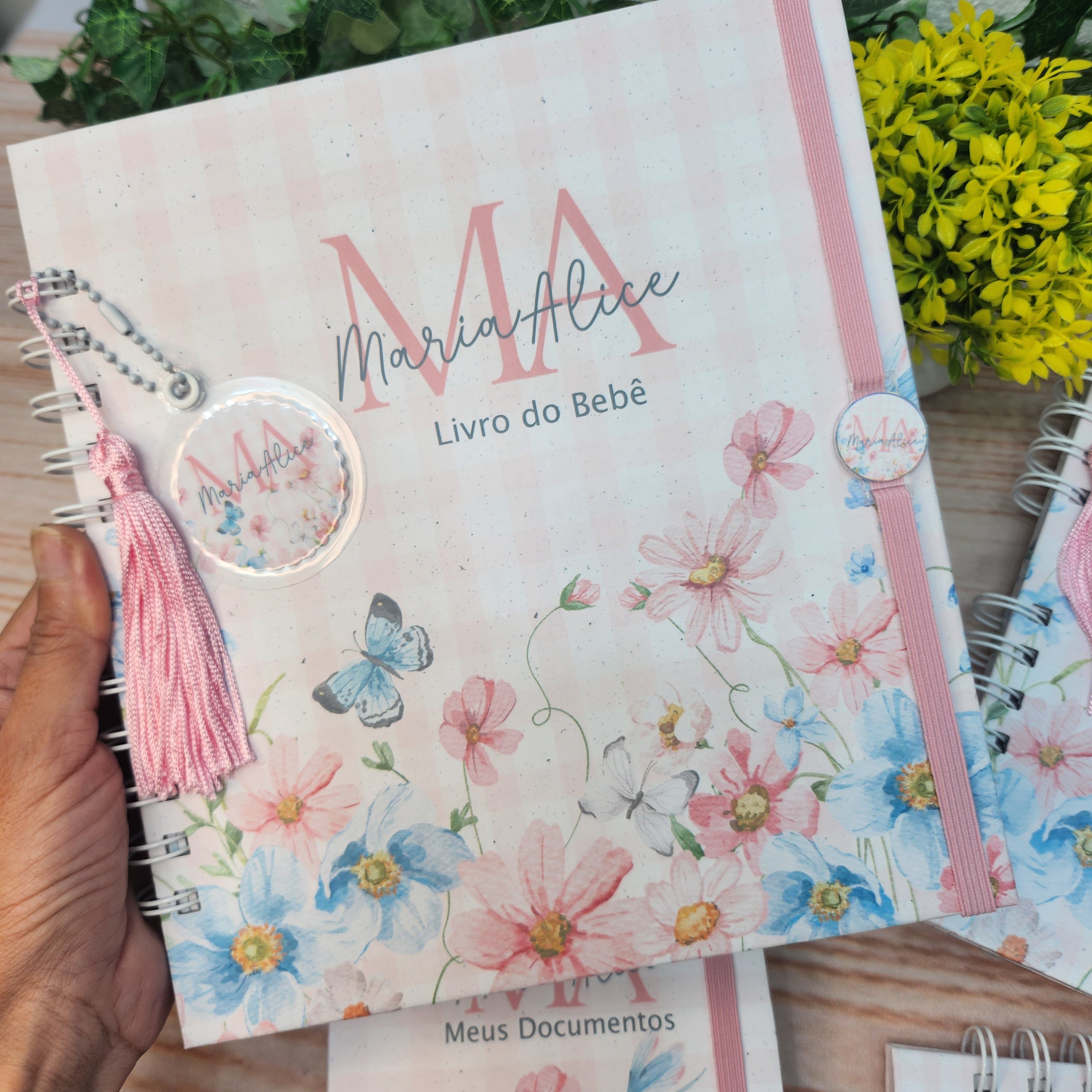 Kit Maternidade Menina Floral Candy Personalizado